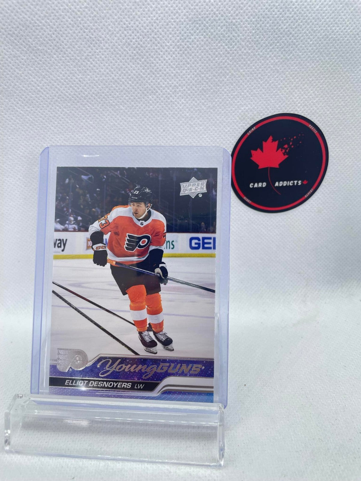 2023-24 Upper Deck Series 1 #219 Elliot Desnoyers Young Guns Rookie 3 available