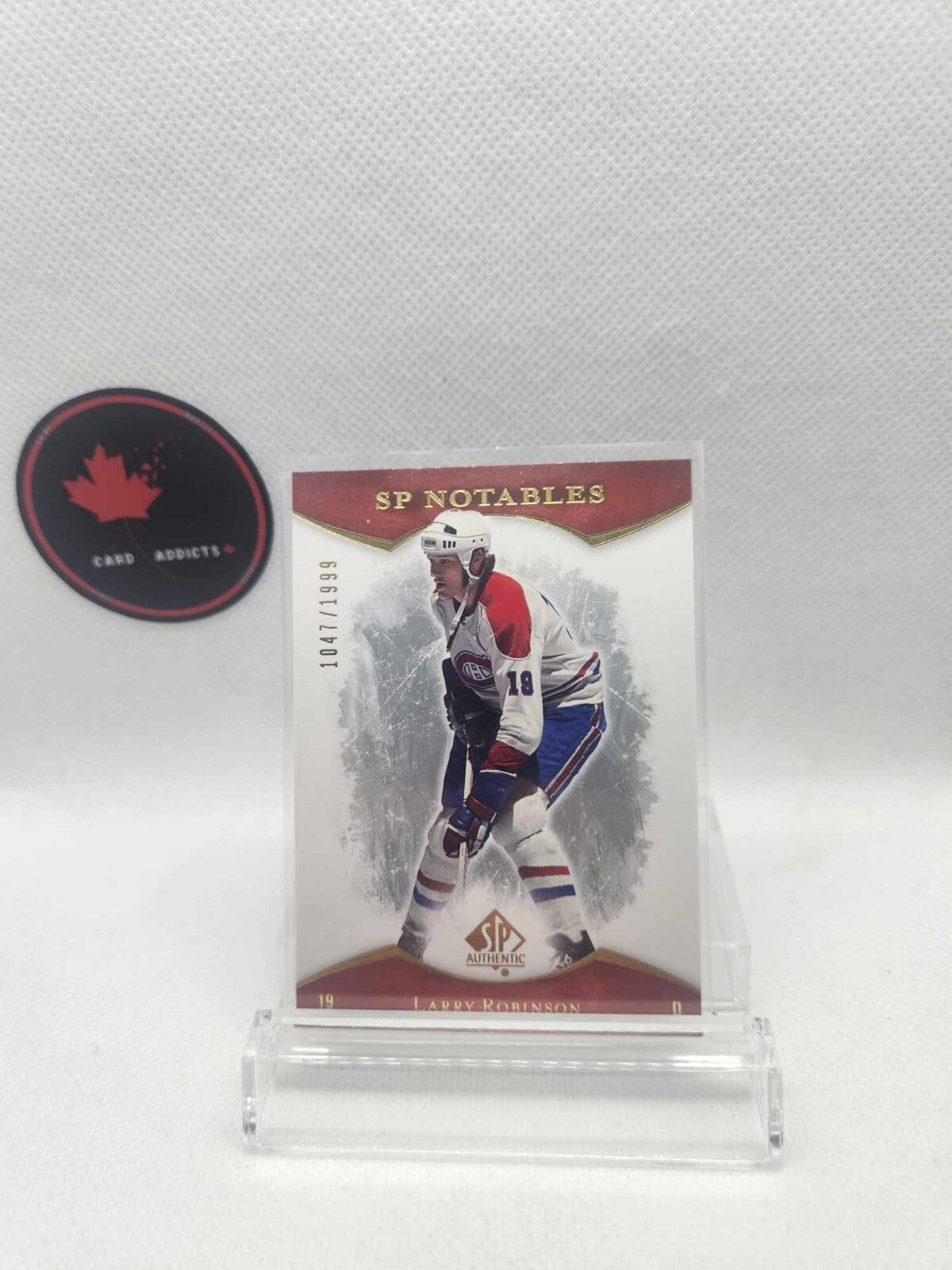 2007-08 SP AUTHENTIC SP NOTABLES #131 LARRY ROBINSON /1999