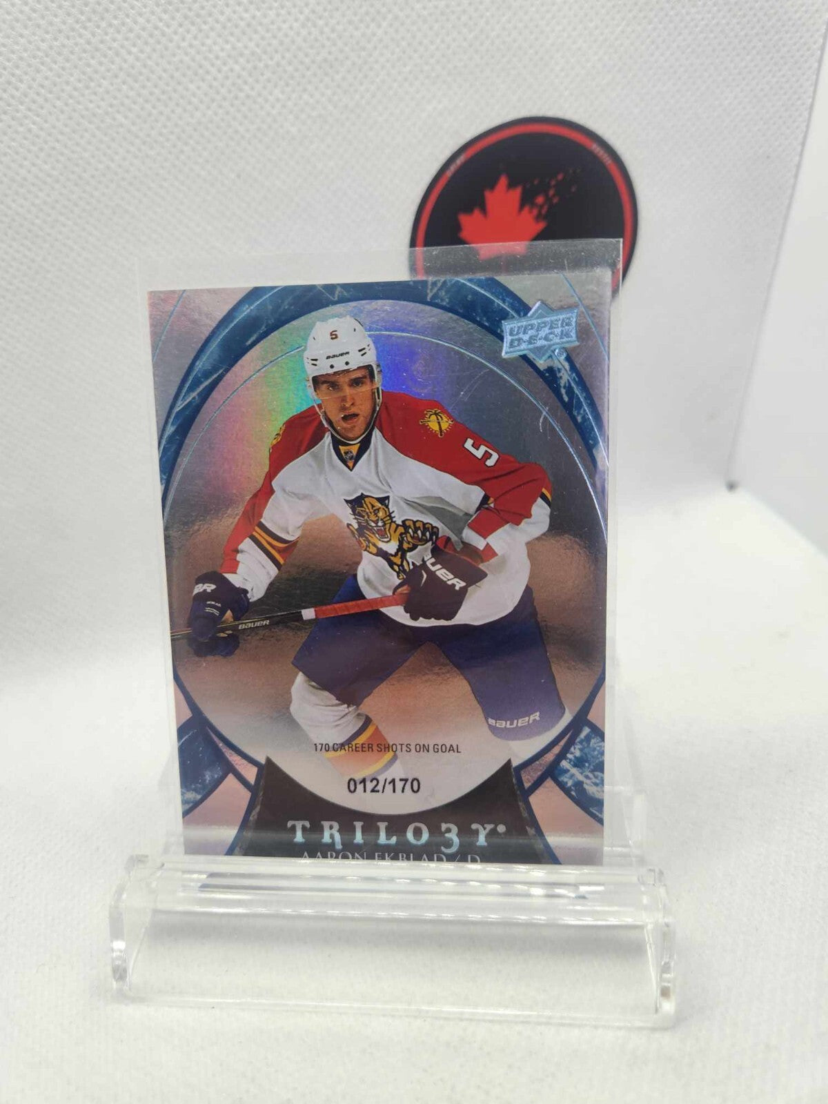 2015-16 Upper Deck Trilogy Rainbow Blue #37 Aaron Ekblad /170 Florida