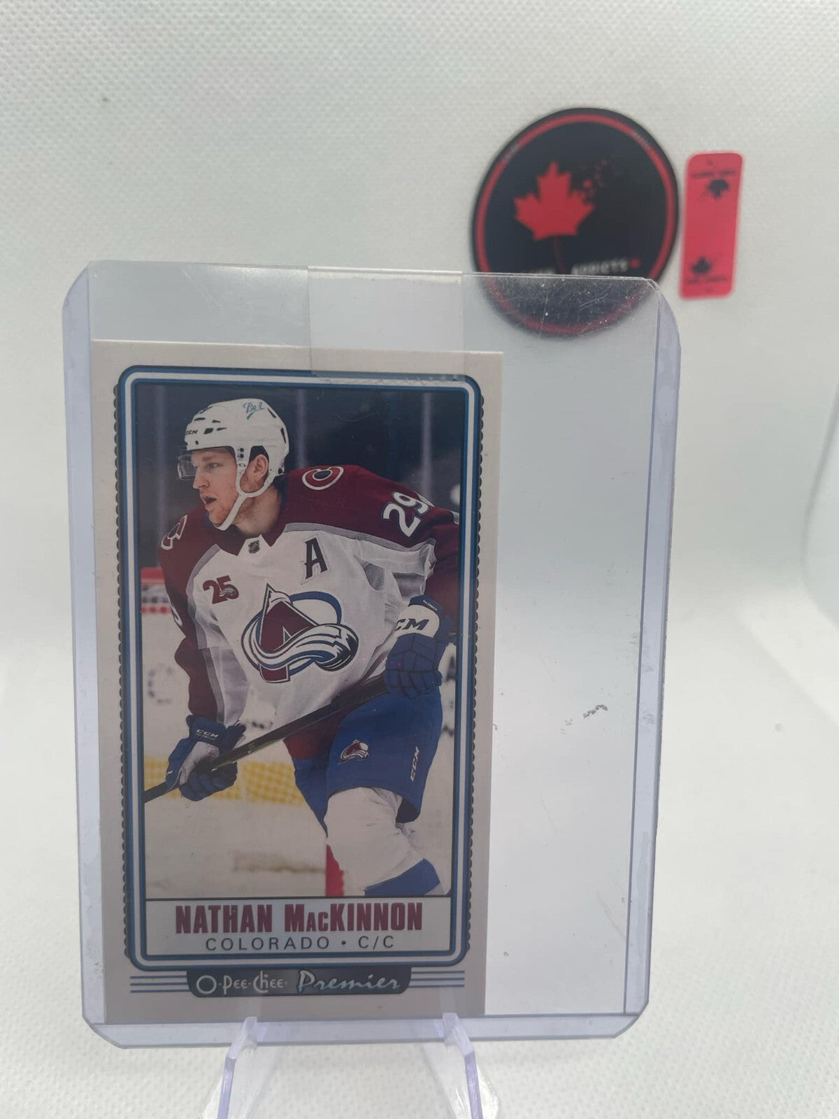 21-22 O-Pee-Chee Premier Tall Boys Nathan MacKinnon
