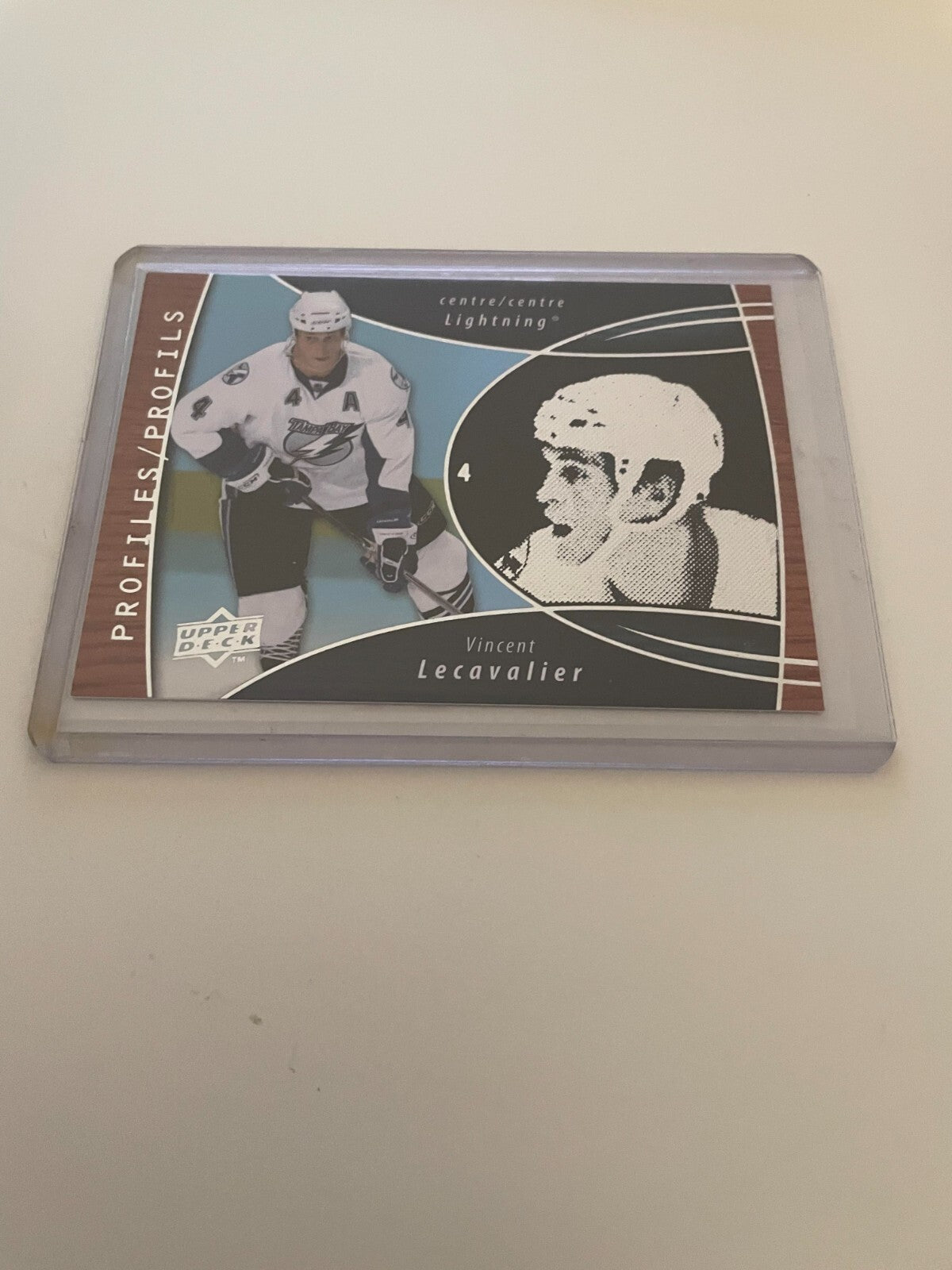 2008-09 McDonald's Upper Deck Profiles Vincent Lecavalier Tampa Bay REF IJ