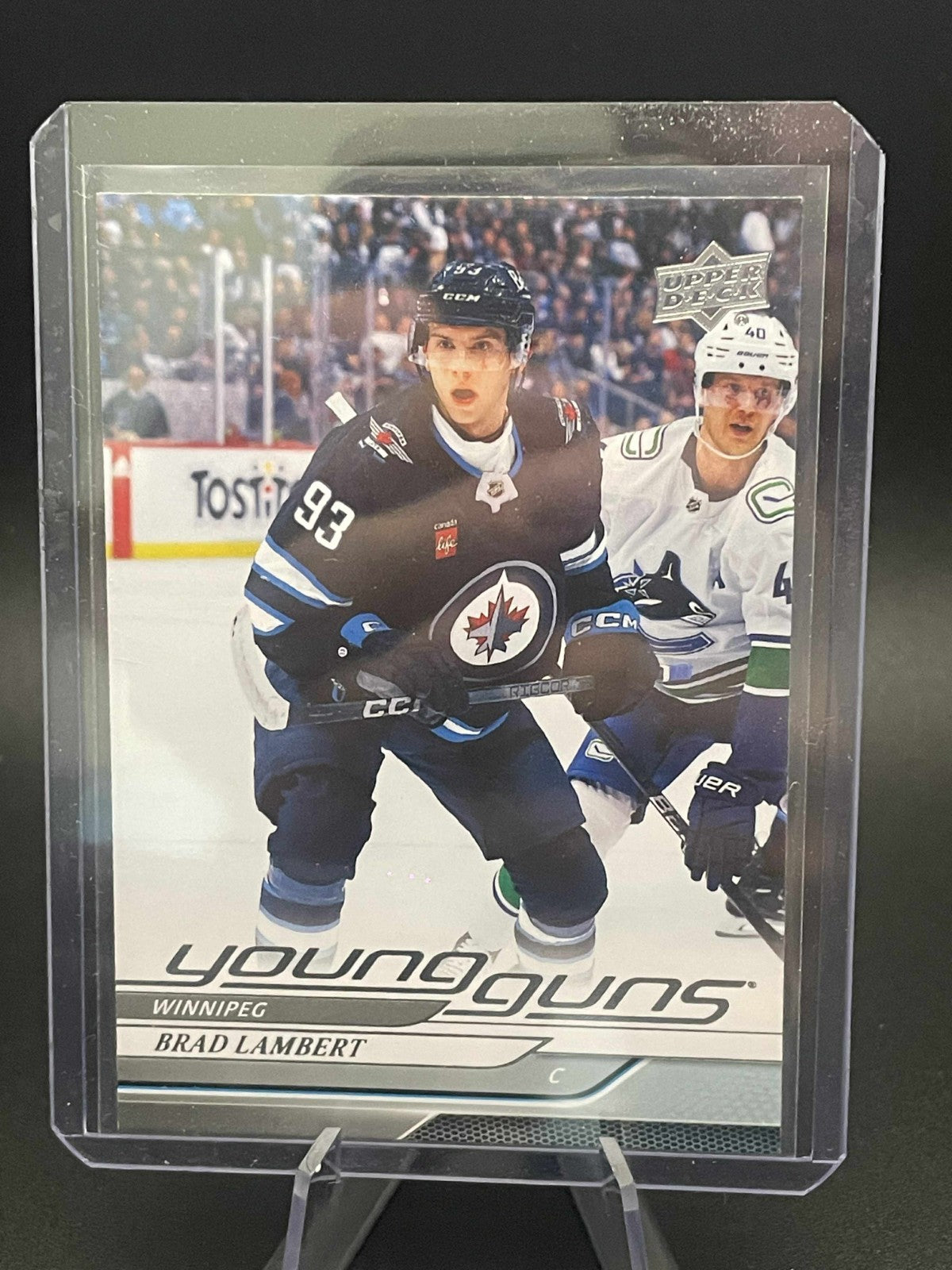 2024/25 Upper Deck Series 1 Young Guns Brad Lambert ROOKIE CARD Winnipeg Jets RC