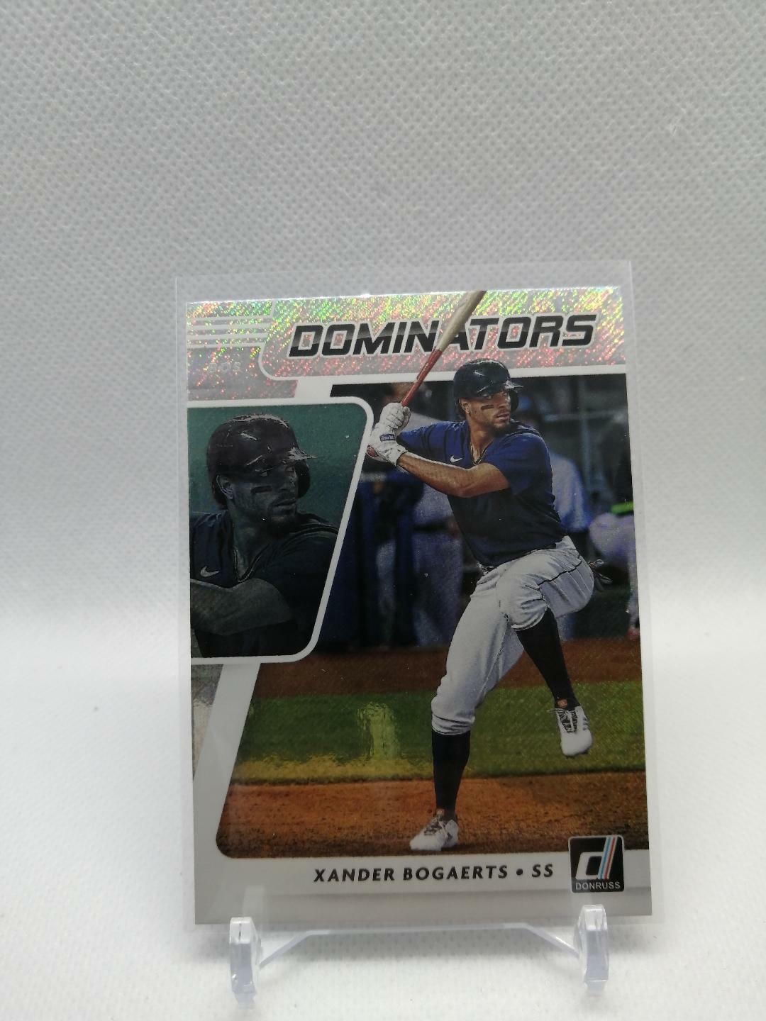 Xander Bogaerts #DOM13 - 2021 Donruss Dominators - Boston Red Sox