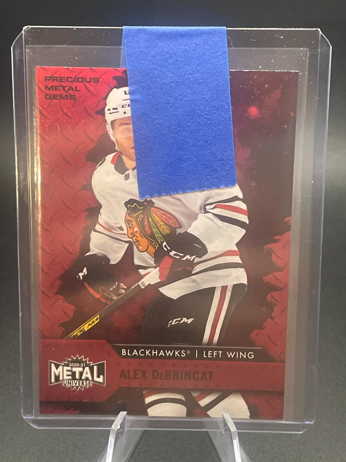 2020 SKYBOX METAL UNIVERSE #12 ALEX DEBRINCAT PRECIOUS METAL GEMS RED PMG /100
