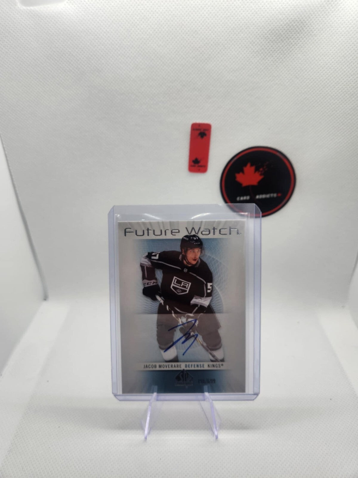 2022/23 SP Authentic Jacob Moverare Retro Future Watch Auto /699