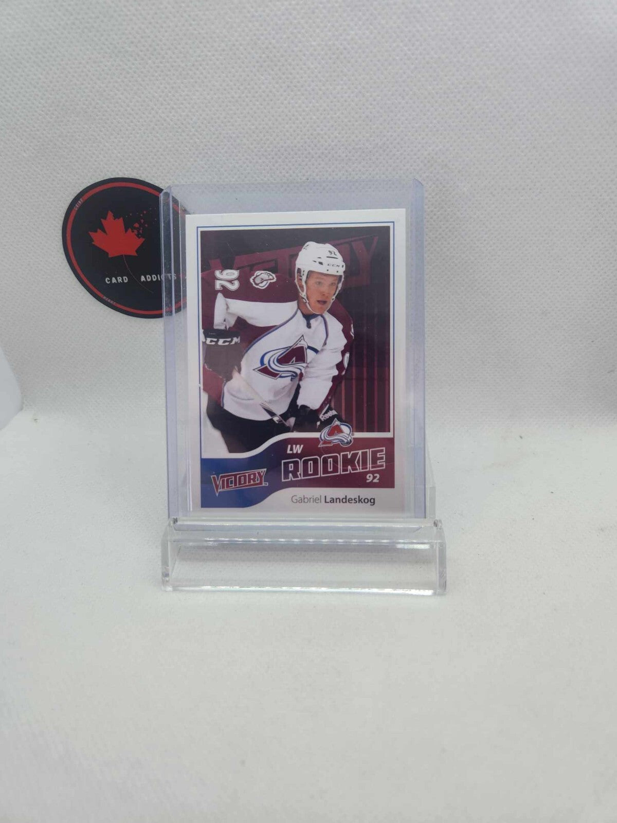 2011-12 Upper Deck Victory #286 Gabriel Landeskog Rookie Card RC - Avalanche