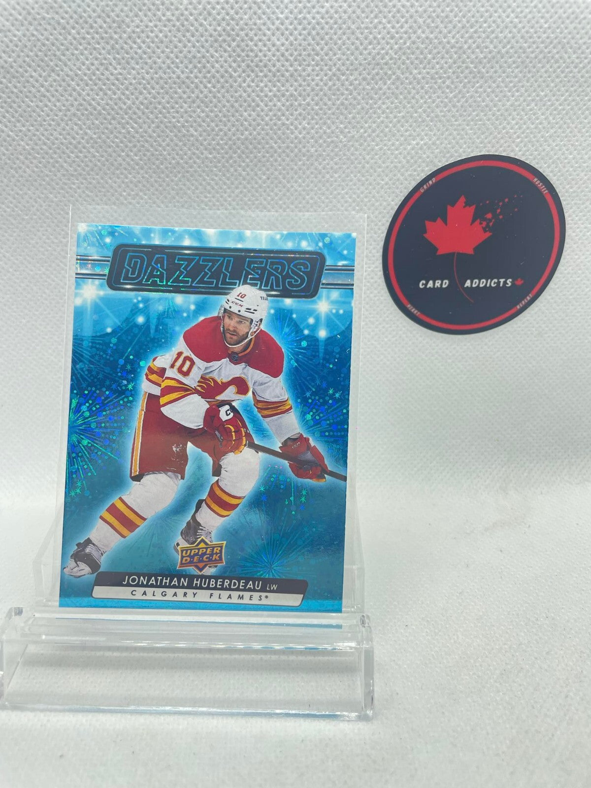 2023-24 Upper Deck Series 1 Dazzlers BLUE #DZ-7 Jonathan Huberdeau