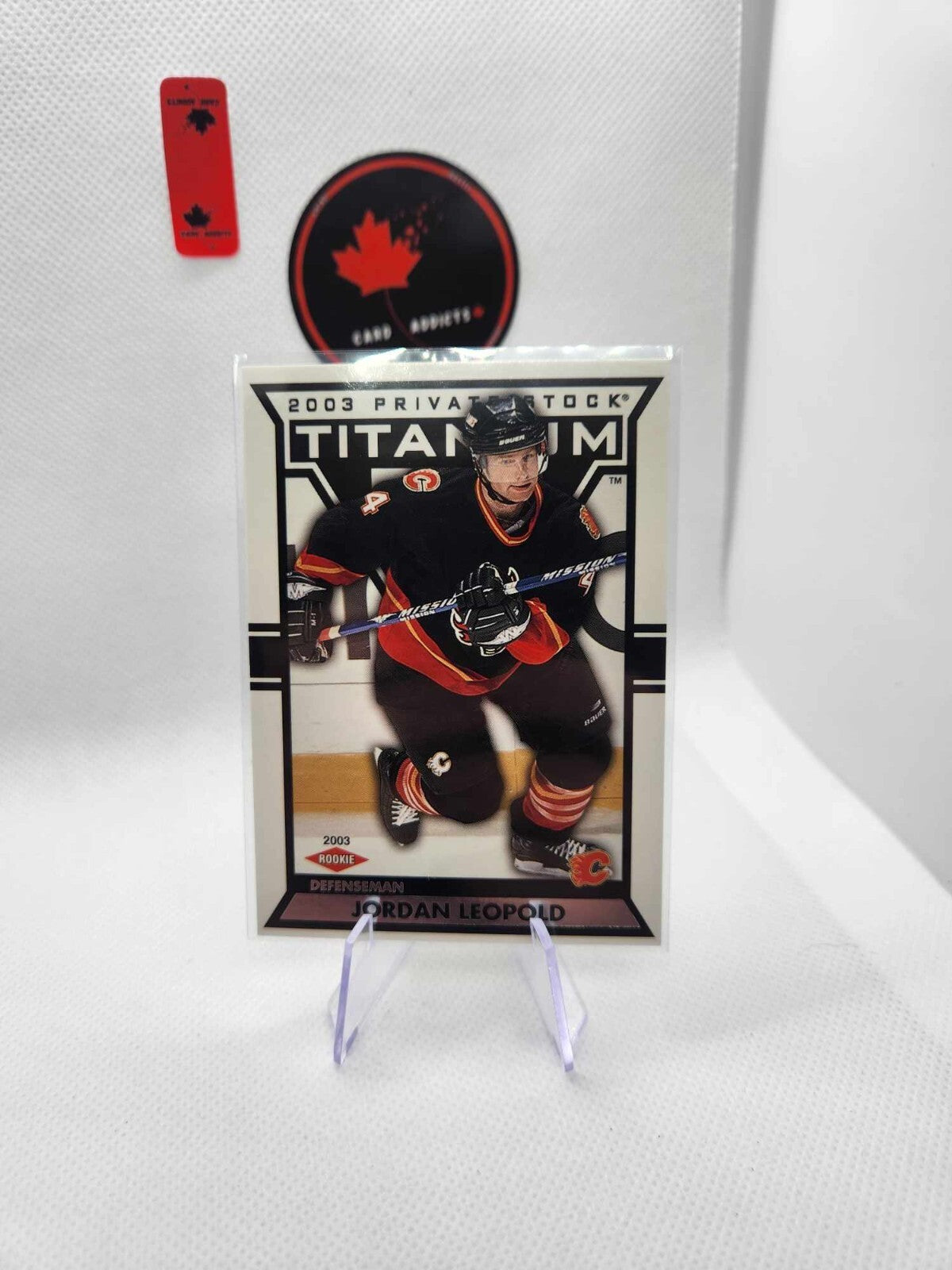 2002-03 Retail Jordan Leopold /1475 Calgary Flames #109