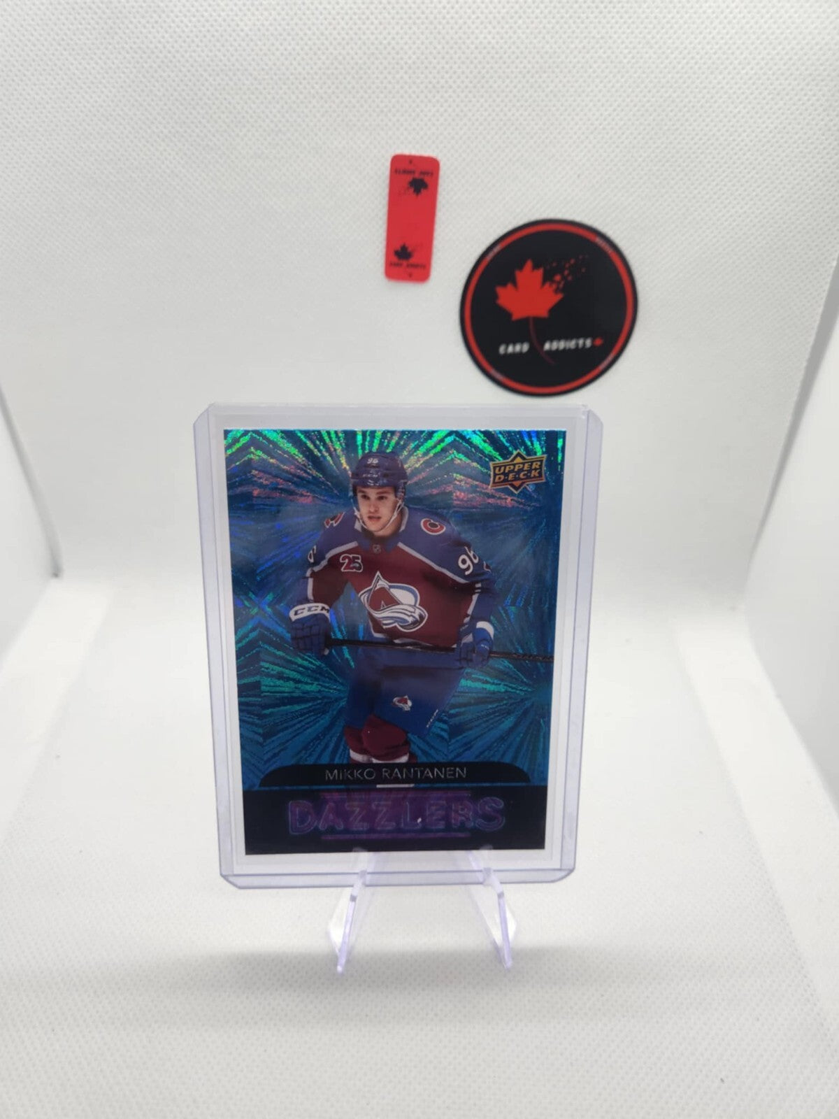 2020-21 Upper Deck Dazzlers #DZ-110 Mikko Rantanen Blue Avalanche