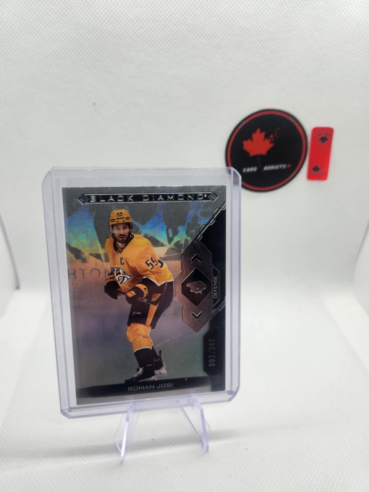 Roman Josi 2022-23 Black Diamond /349