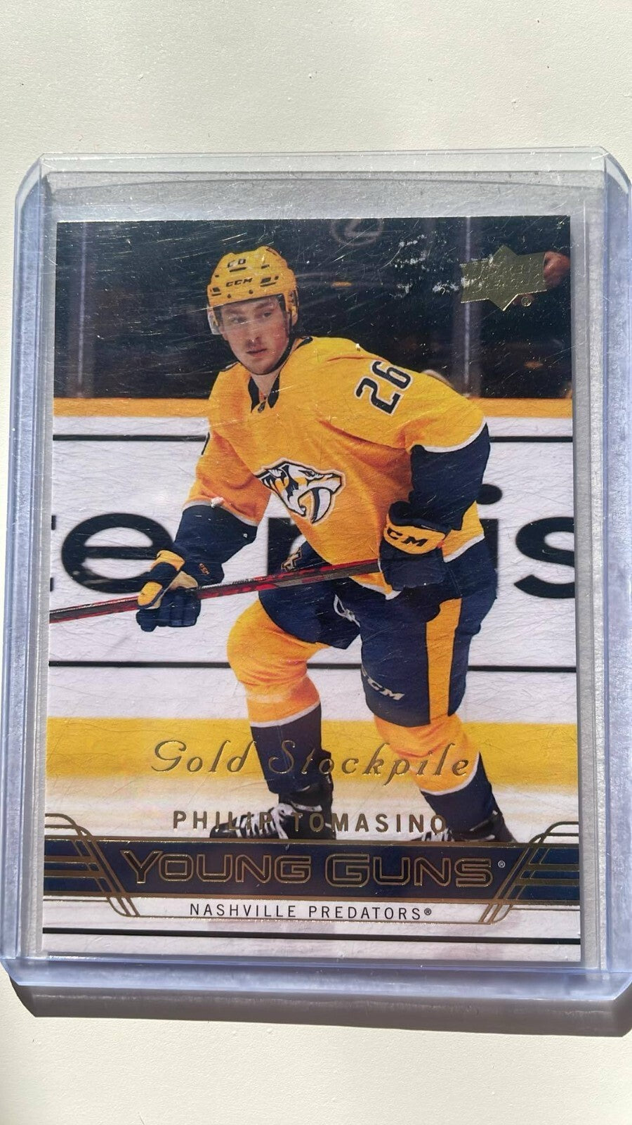 2021-22 Upper Deck Extended Young Guns RETRO GOLD STOCKPILE Philip Tomasino