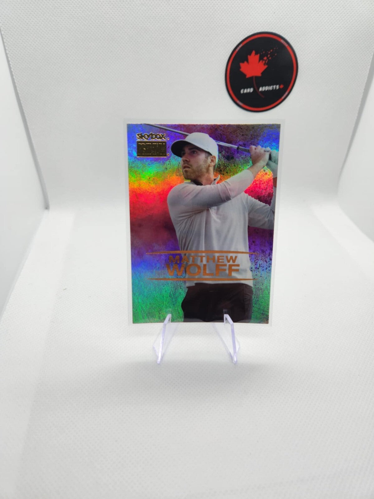 2021 Skybox Metal Universe Champions MATTHEW WOLF RC Skybox Premium #S-12 GOLF