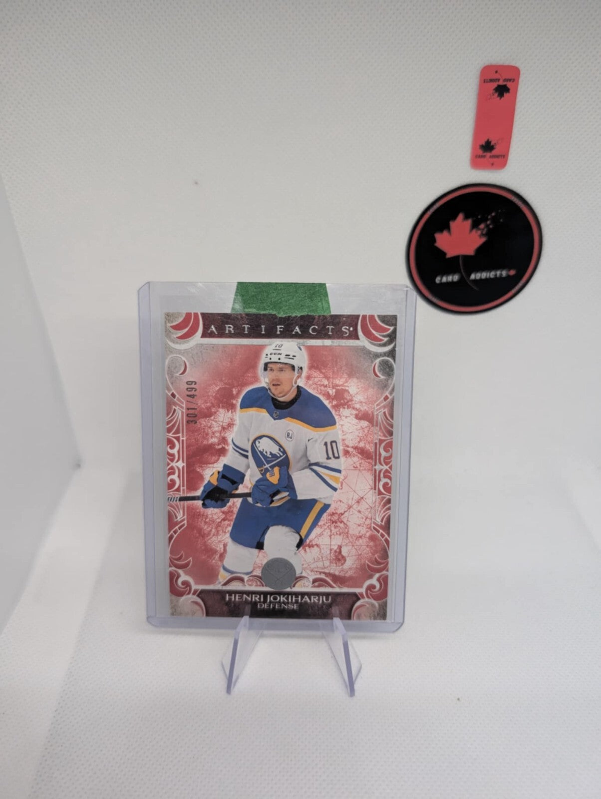 2024-25 Upper Deck Artifacts Ruby /499 Henri Jokiharju #60