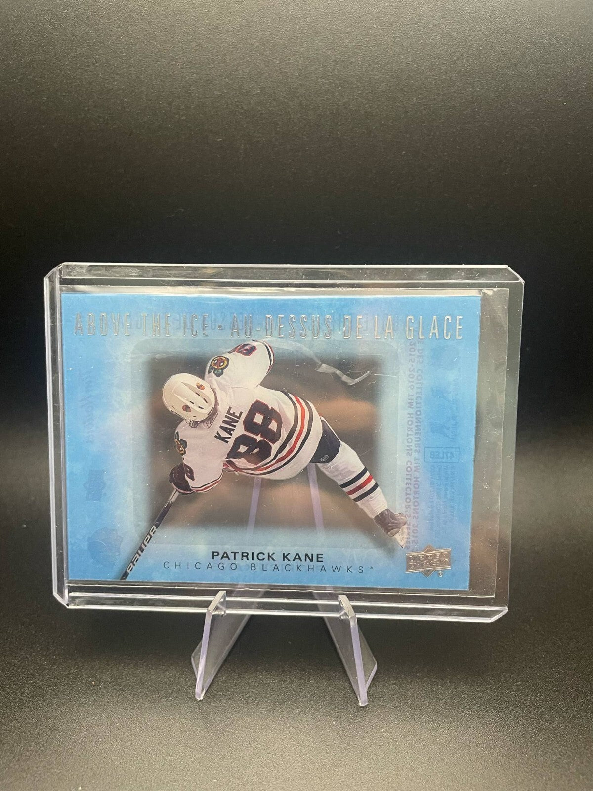 2015-16 Upper Deck Tim Hortons Patrick Kane Above the Ice Clear Cut 2 Available