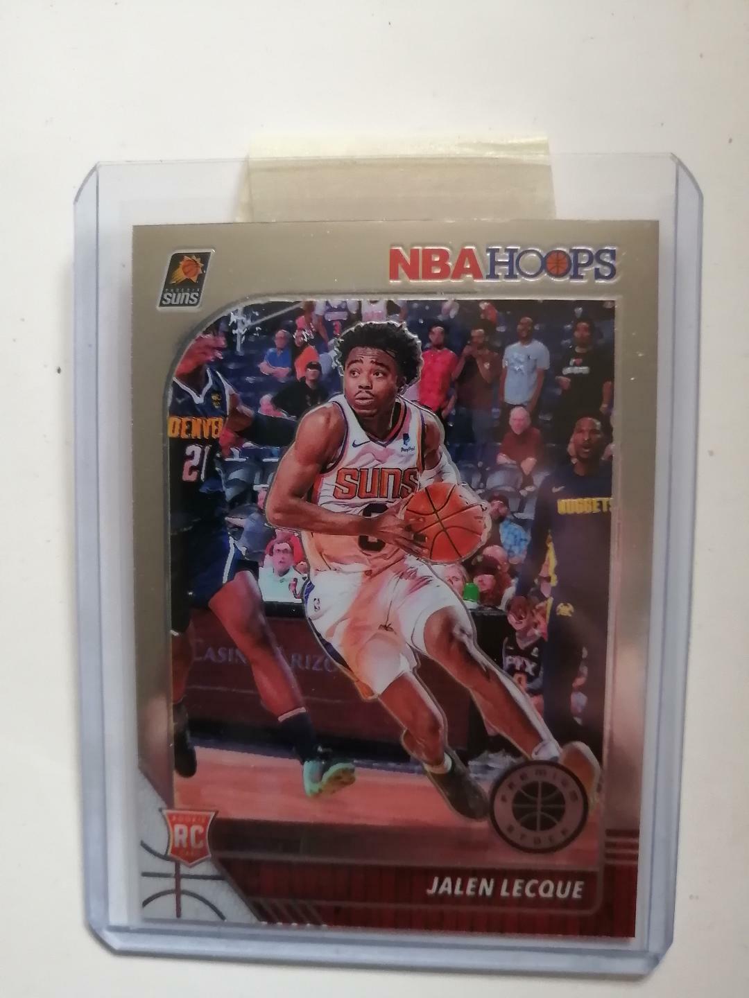 2019-20 Panini NBA Hoops Premium Stock Jalen Lecque Rookie RC