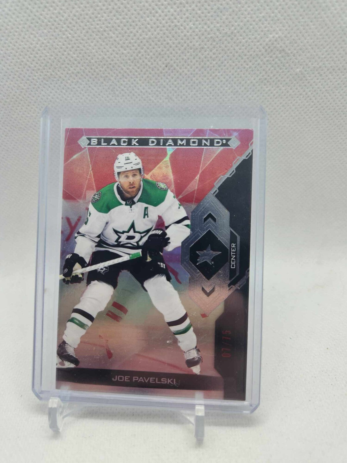 2022-23 BLACK DIAMOND BASE RUBY JOE PAVELSKI /75 DALLAS STARS #BDB-JP