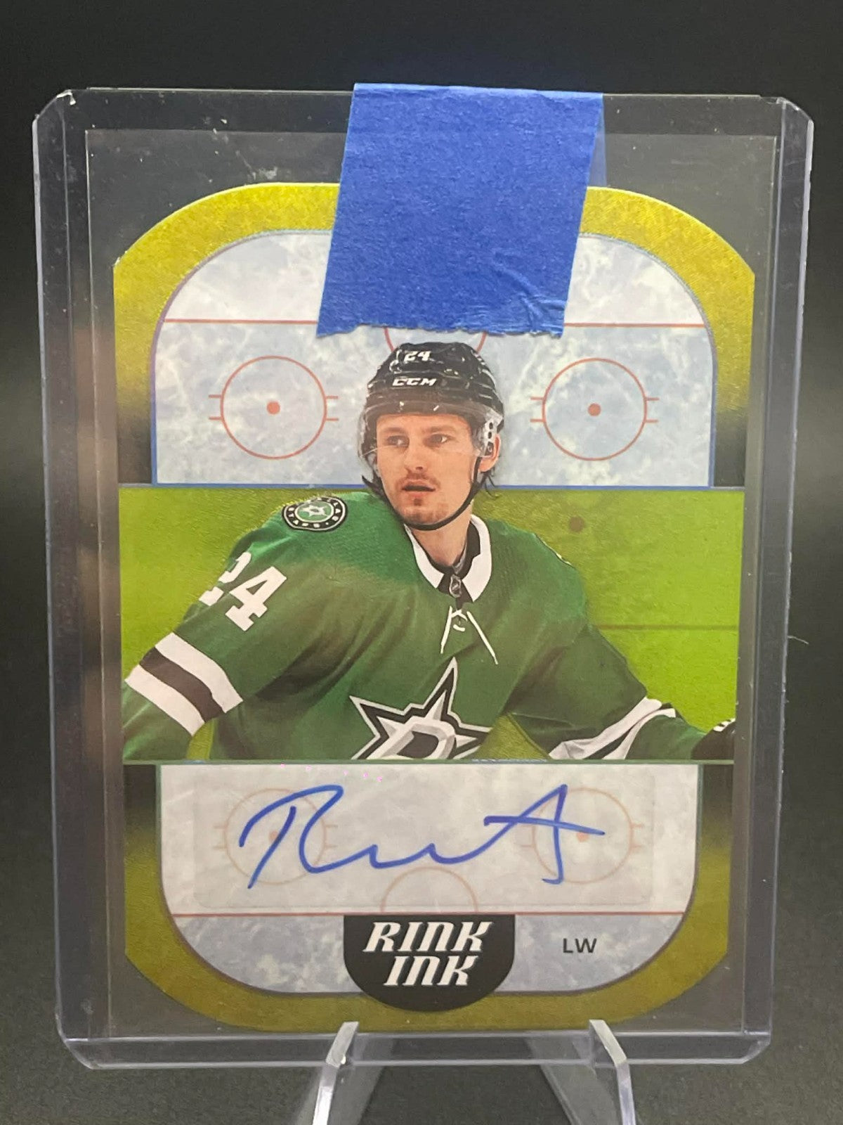 2022 UPPER DECK SYNERGY #RI-RH ROOPE HINTZ RINK INK AUTO