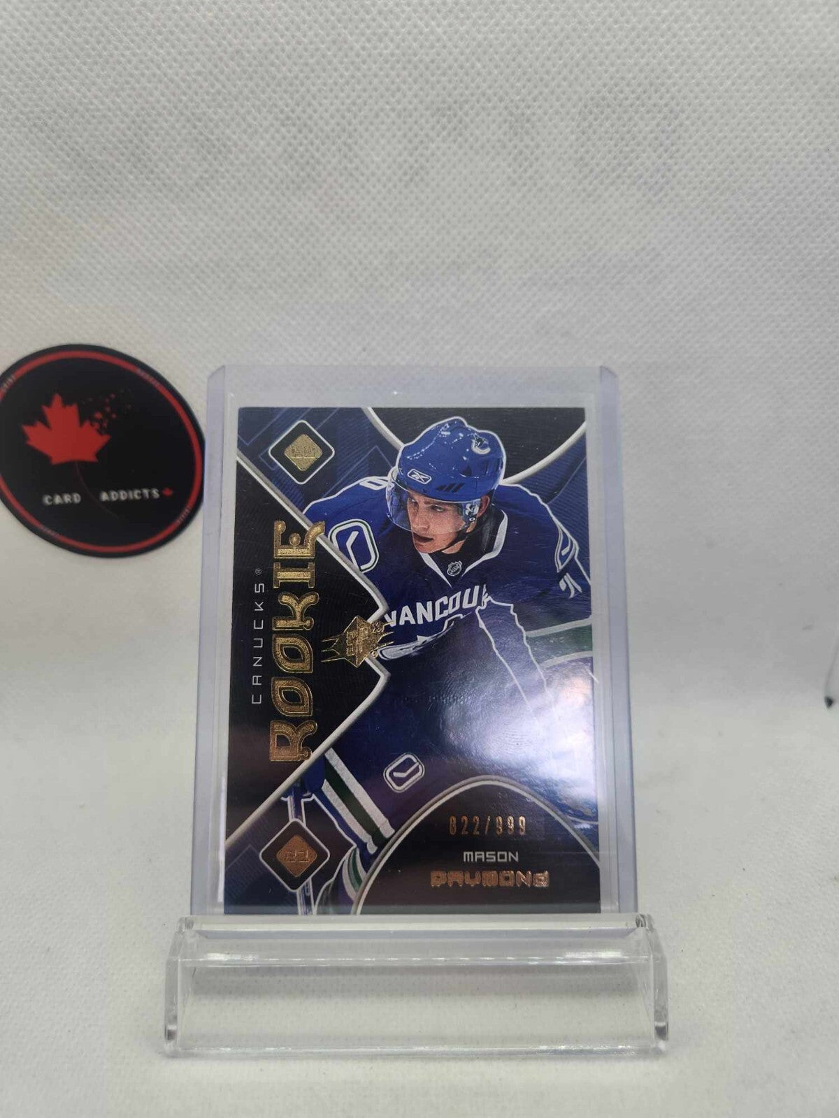 Mason Raymond 2007-08 SPx #180 Rookie /999