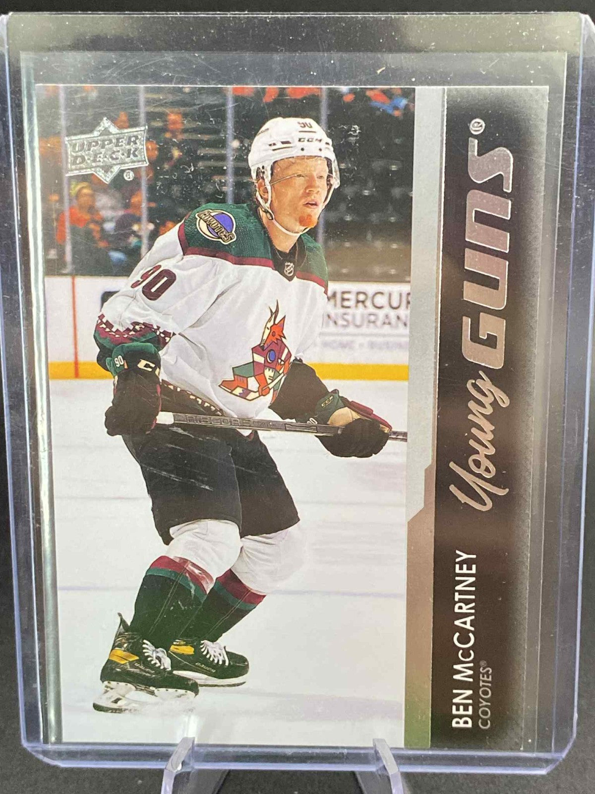 2021-22 Upper Deck Young Guns Hockey Rookie RC #723 Ben McCartney