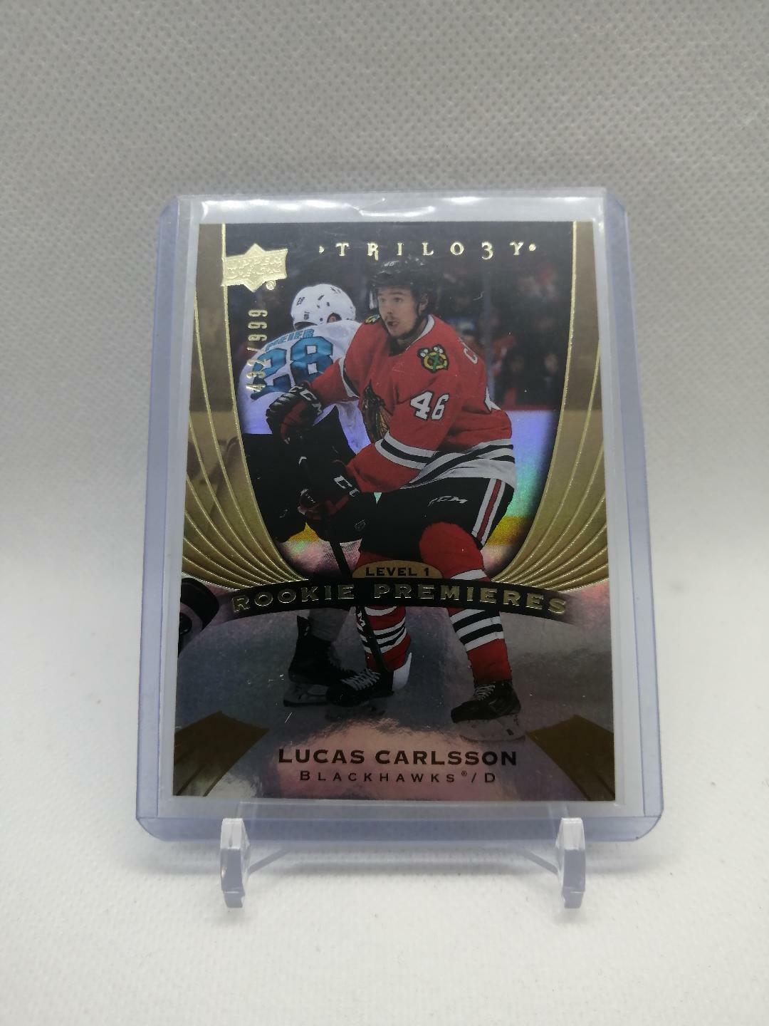 Lucas Carlsson #60 - 2020-21 Trilogy - Rookie Premieres Level 1 - /999