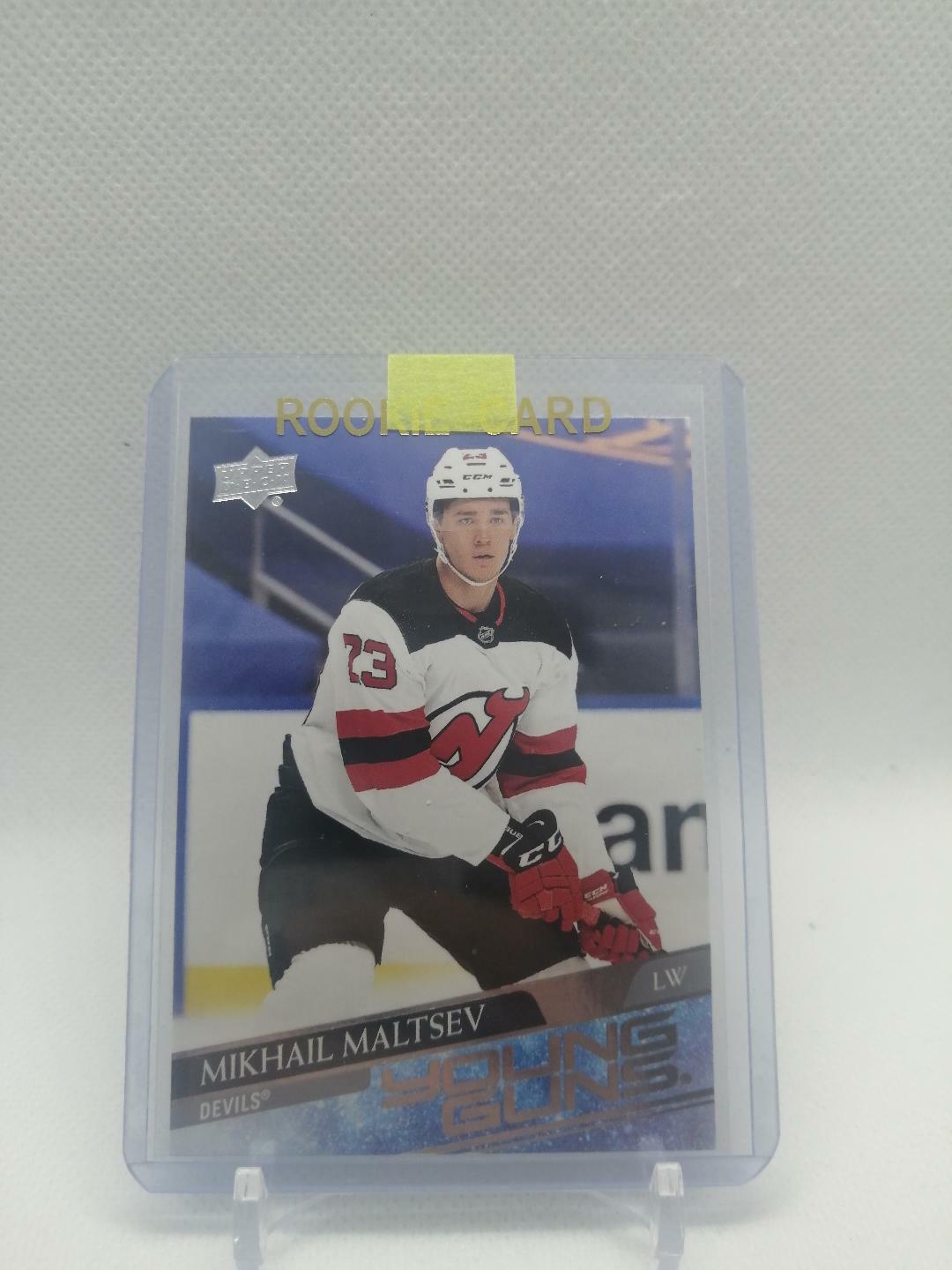 2020-21 upper deck UD extended series Mikhail Maltsev young guns
