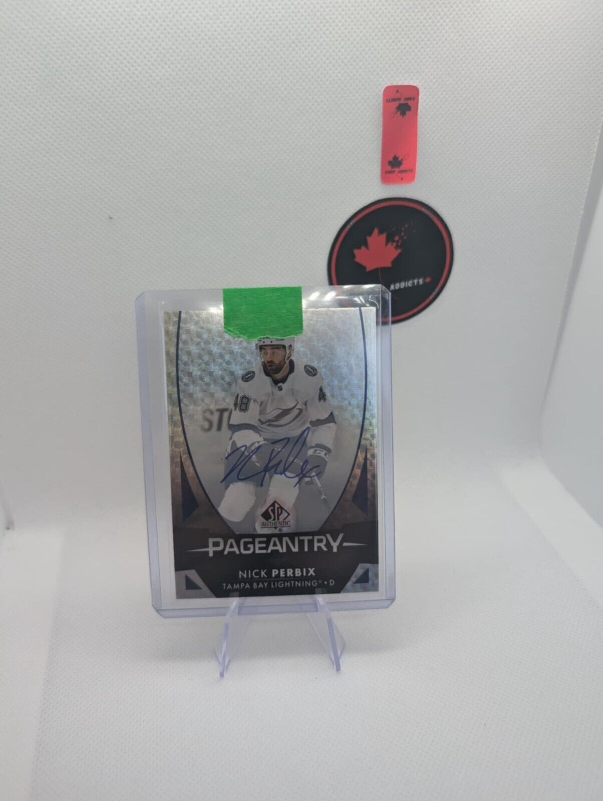 2023-24 Upper Deck SP Authentic Pageantry Auto NICK PERBIX #P-48 Lightning UD