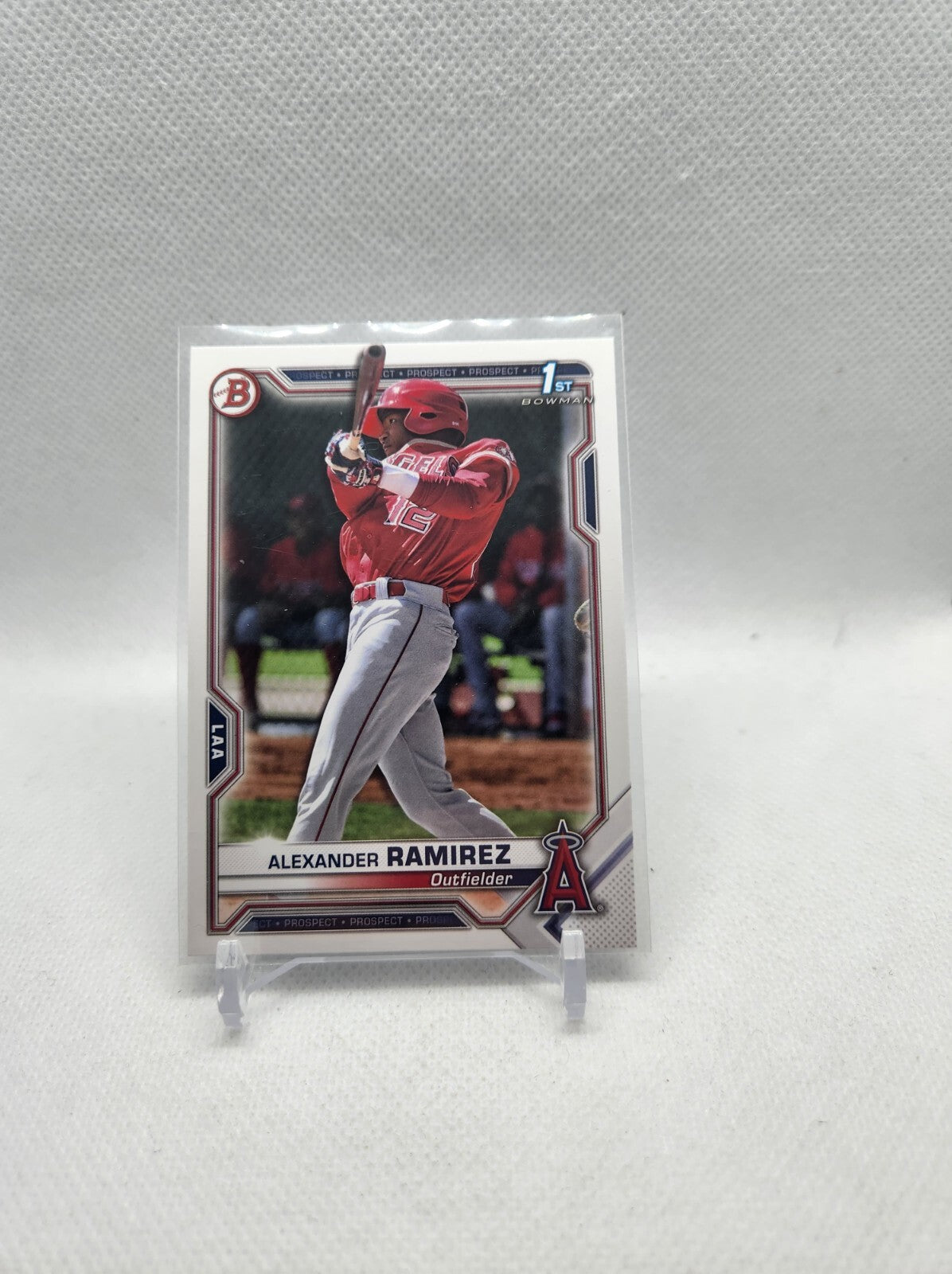 ALEXANDER RAMIREZ 2021 BOWMAN 1st BOWMAN -145 ANGELS