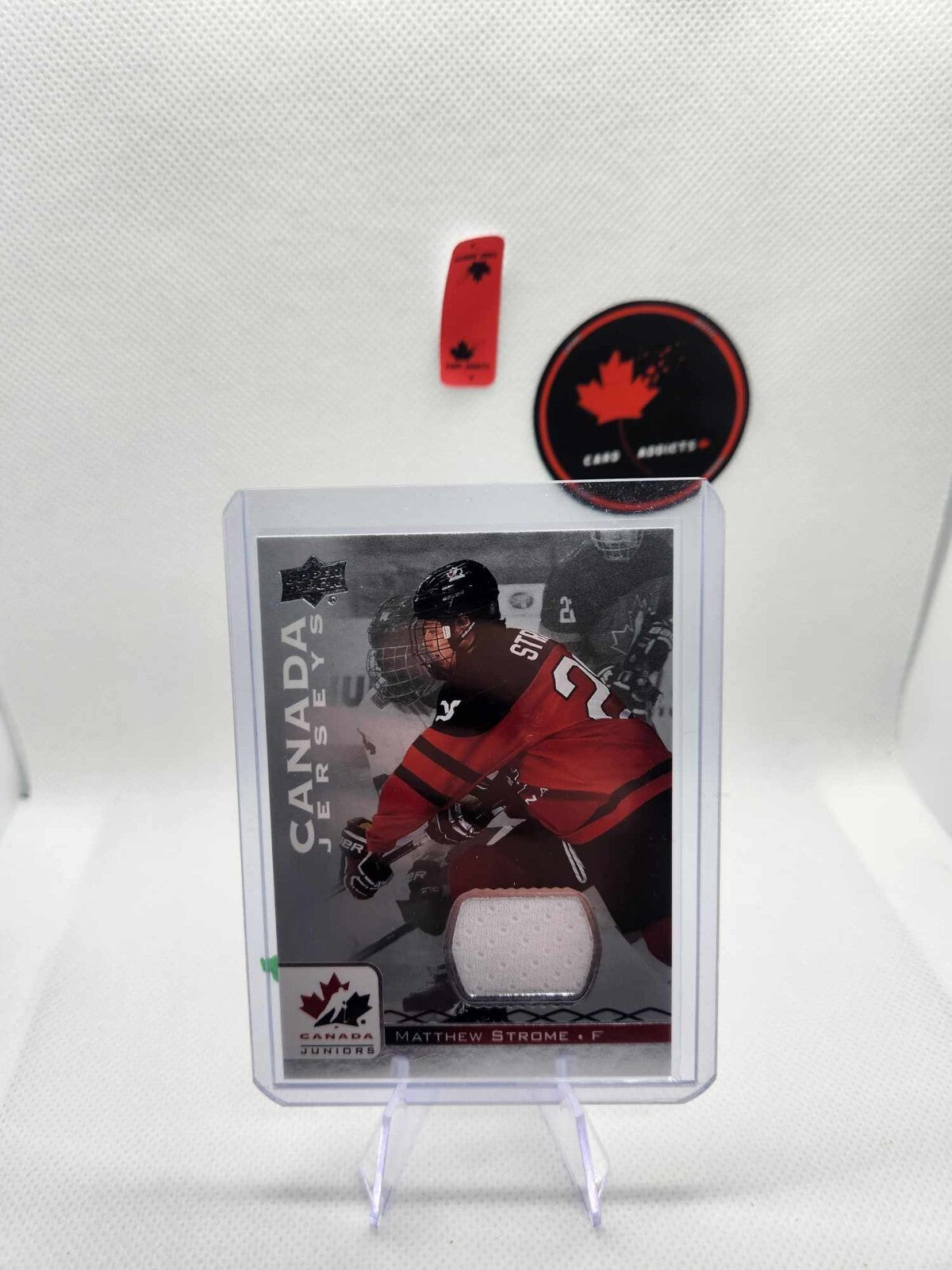 2017 Upper Deck Team Canada Juniors Canada Jerseys Matthew Strome #55