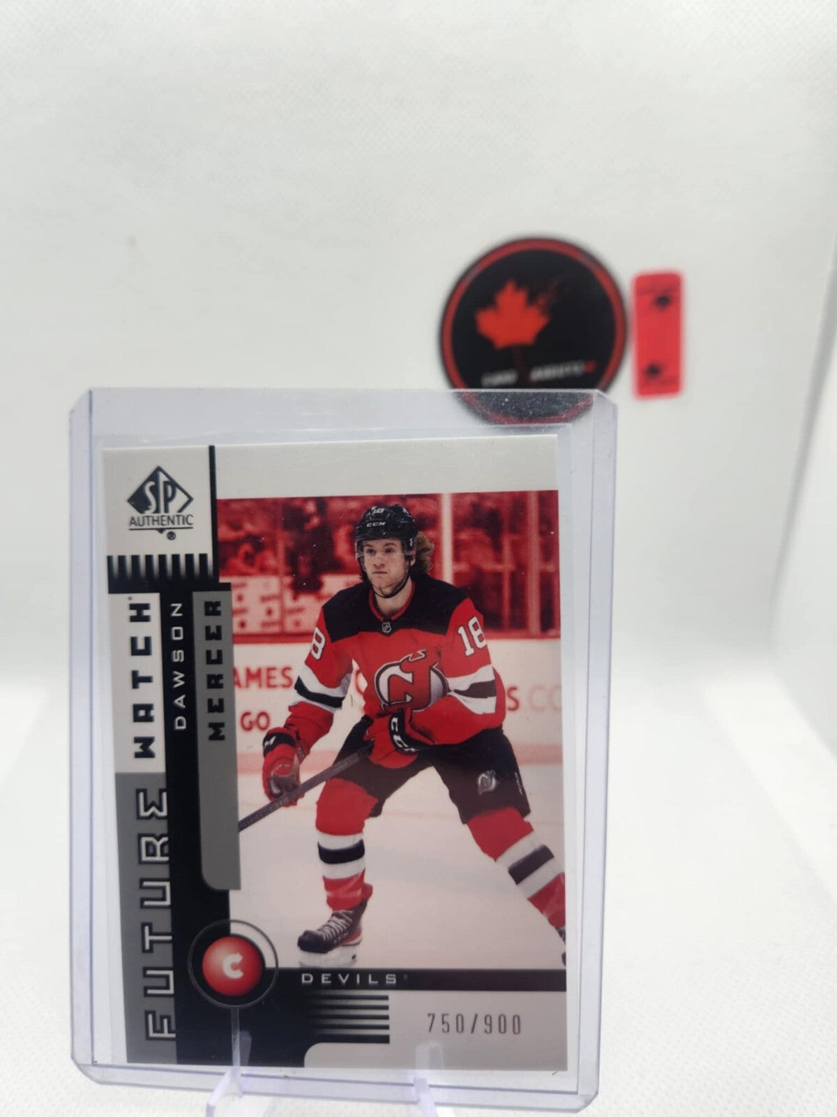 2021-22 SP Authentic Future Watch Retro Dawson Mercer Rookie /900 #01FW-DM