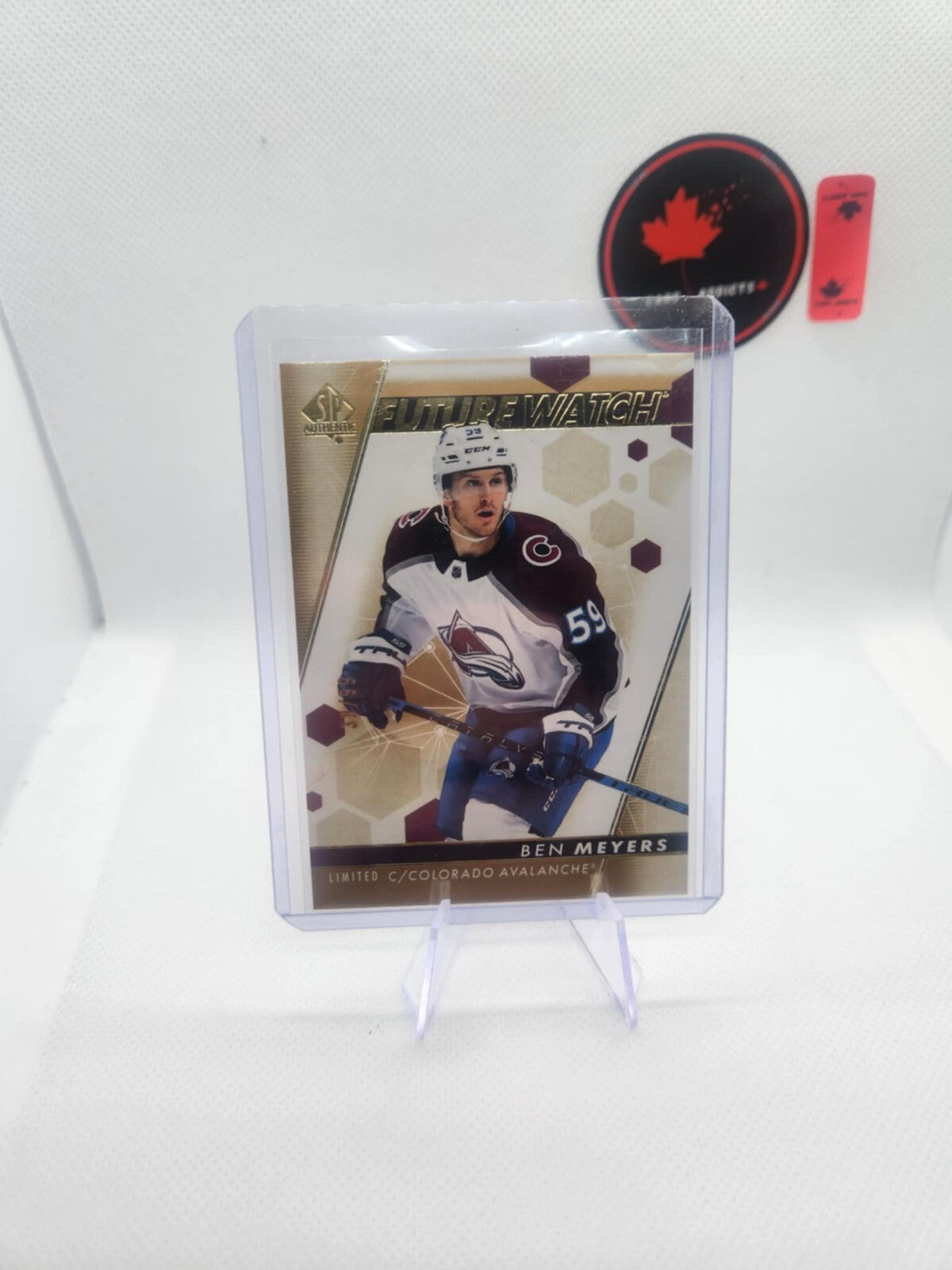 2022-23 SP Authentic Future Watch Gold /99 Rare Ben Meyers