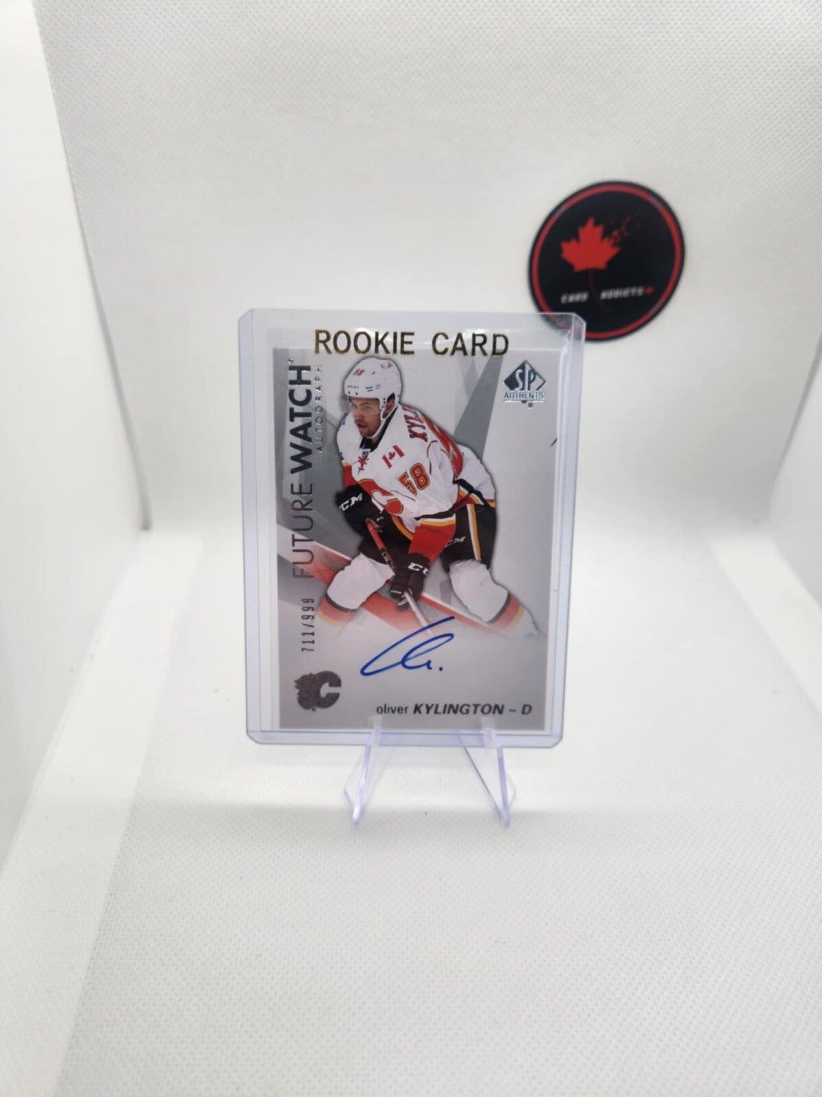 Oliver Kylington 2016-17 SP Authentic Future Watch Autographs RC Auto /999 #127