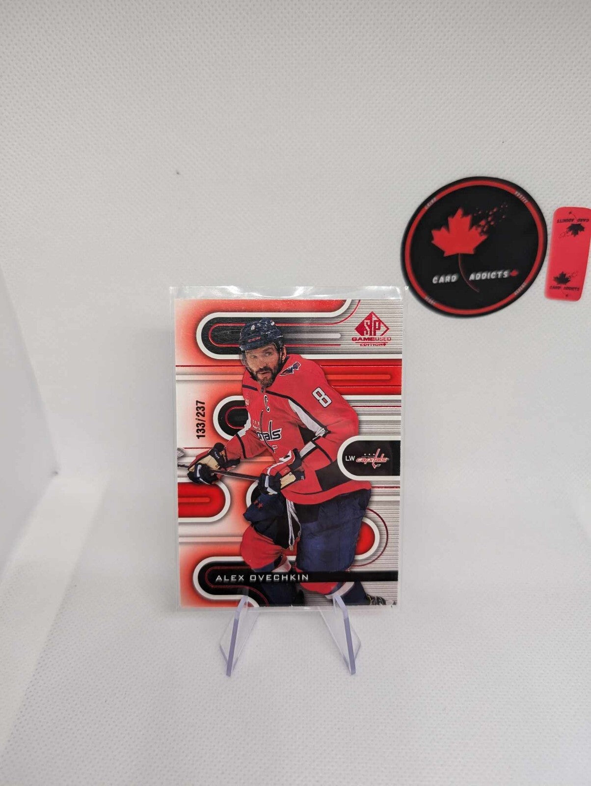 2022-23 Upper Deck SP Game Used Hockey Alex Ovechkin Red /237