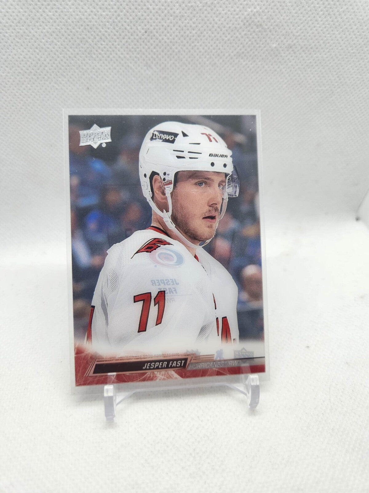 2022-23 Upper Deck Series 1 Jesper Fast Clear Cut Base #34