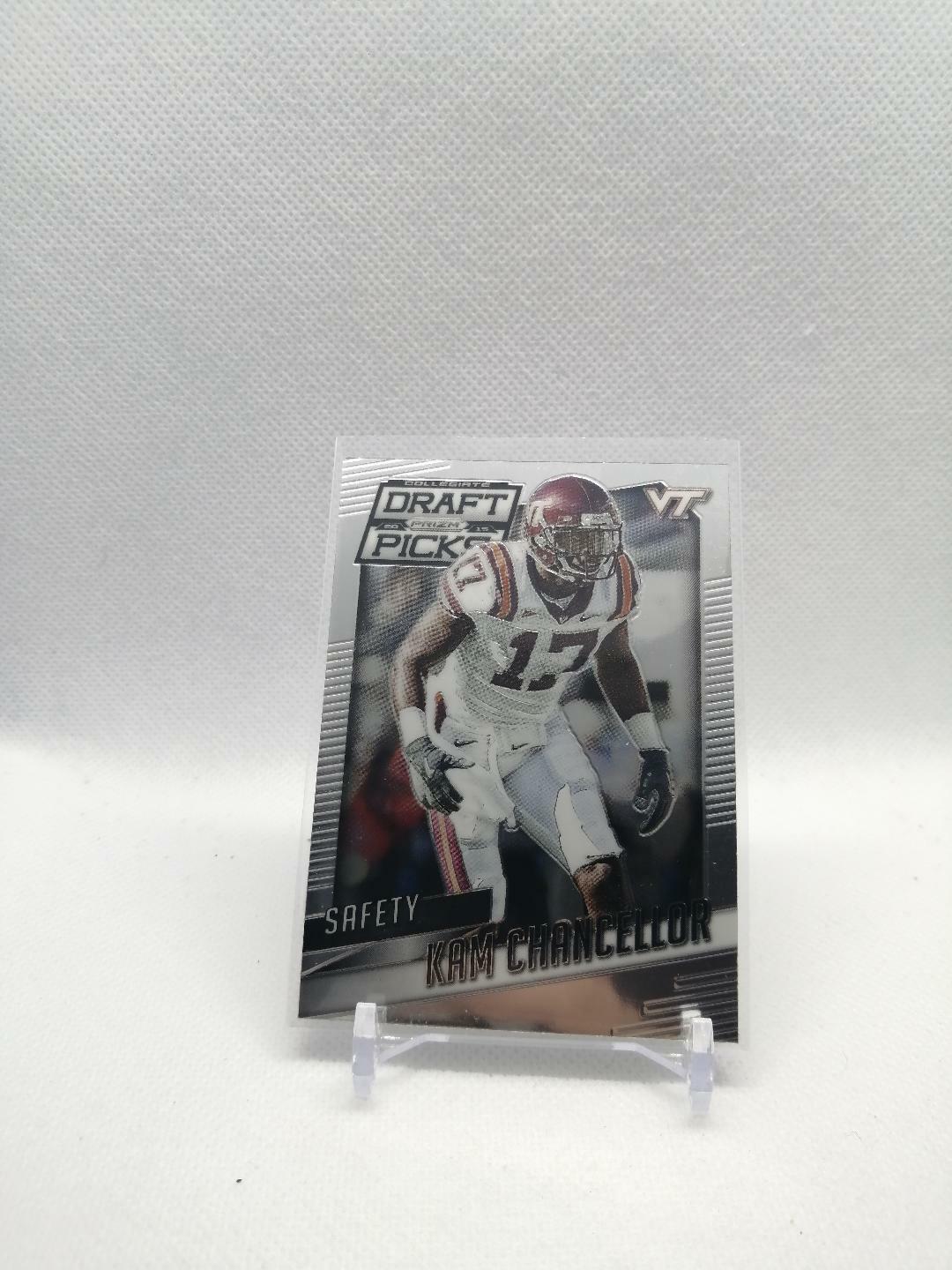 Kam Chancellor 60 2015 Panini Prizm Draft Picks Virginia Tech Hokies