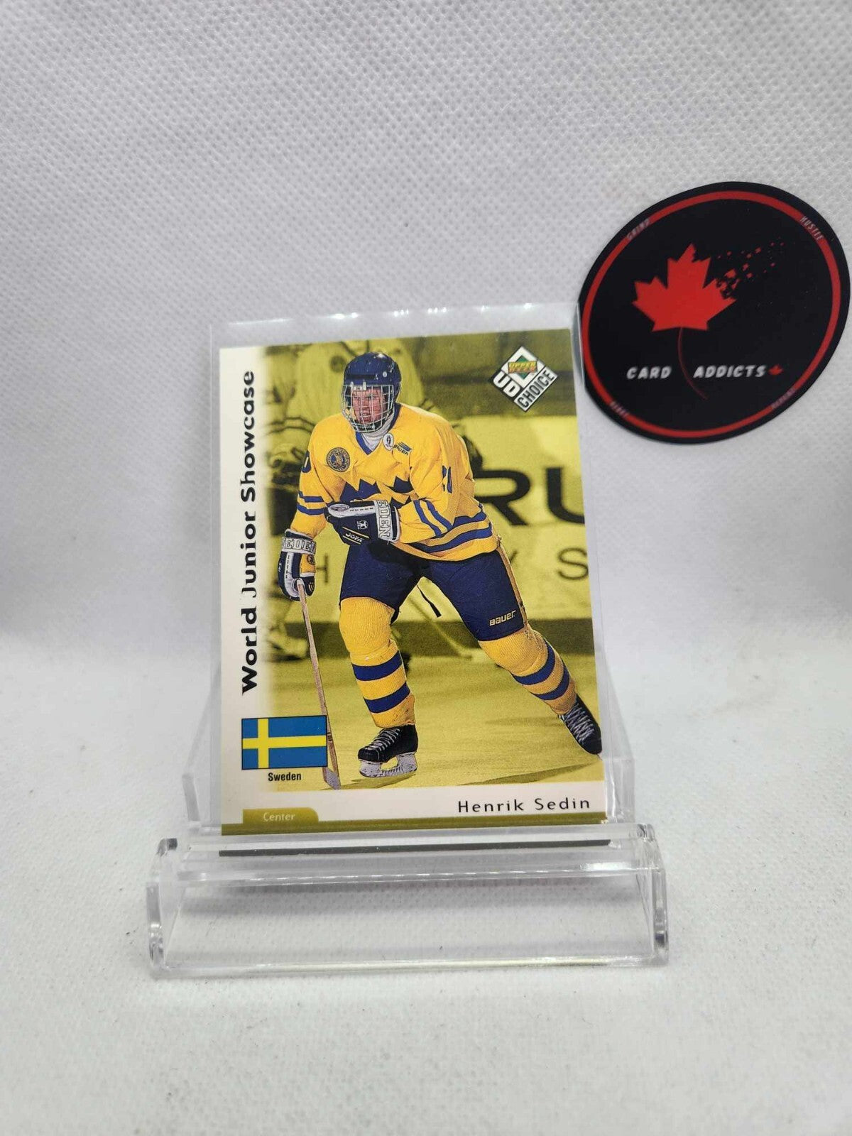 Henrik Sedin Upper Deck World Junior Showcase