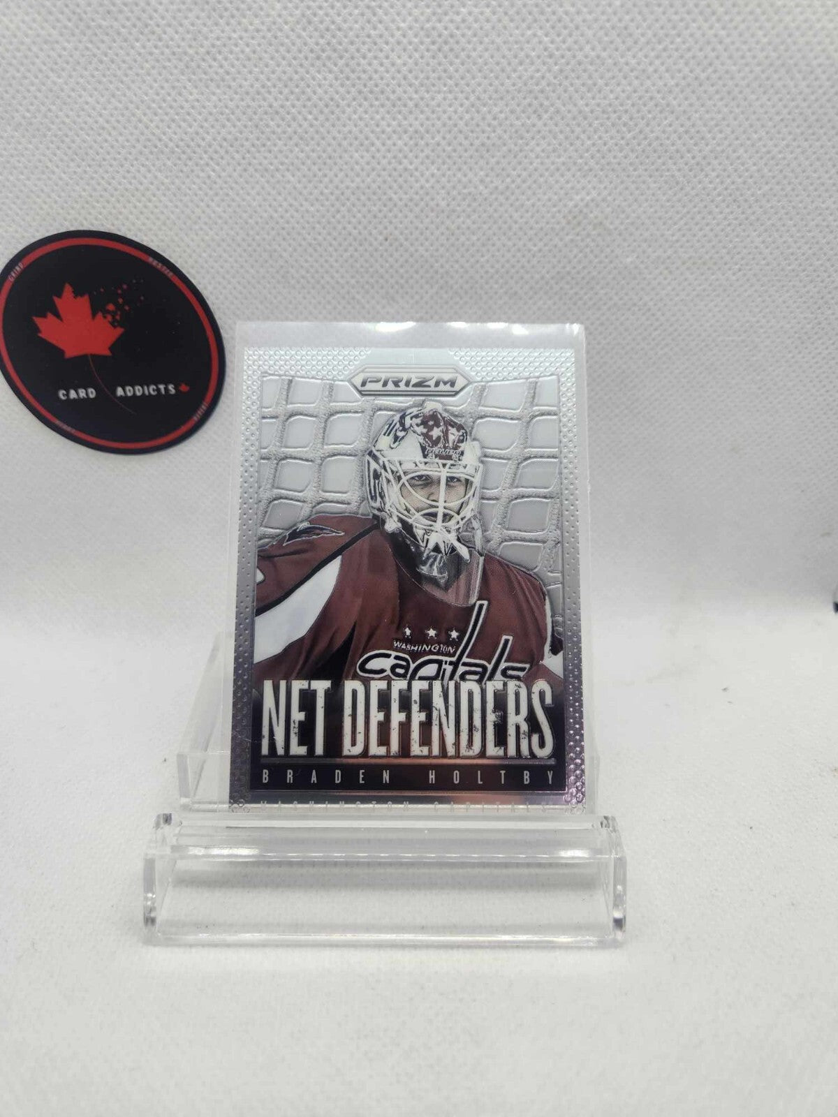 2013-14 Panini Prizm Net Defenders Braden Holtby #ND-6