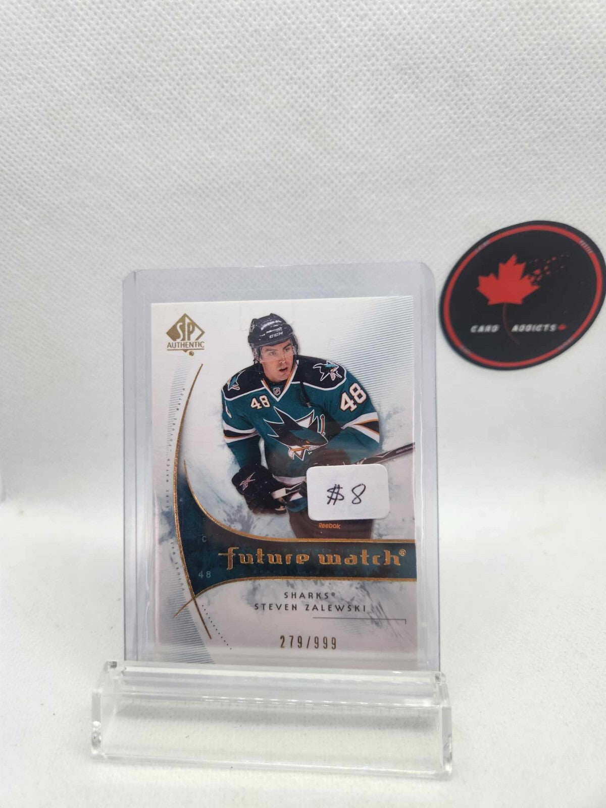 2009-10 SP Authentic Future Watch #170 Steven Zalewski RC/999
