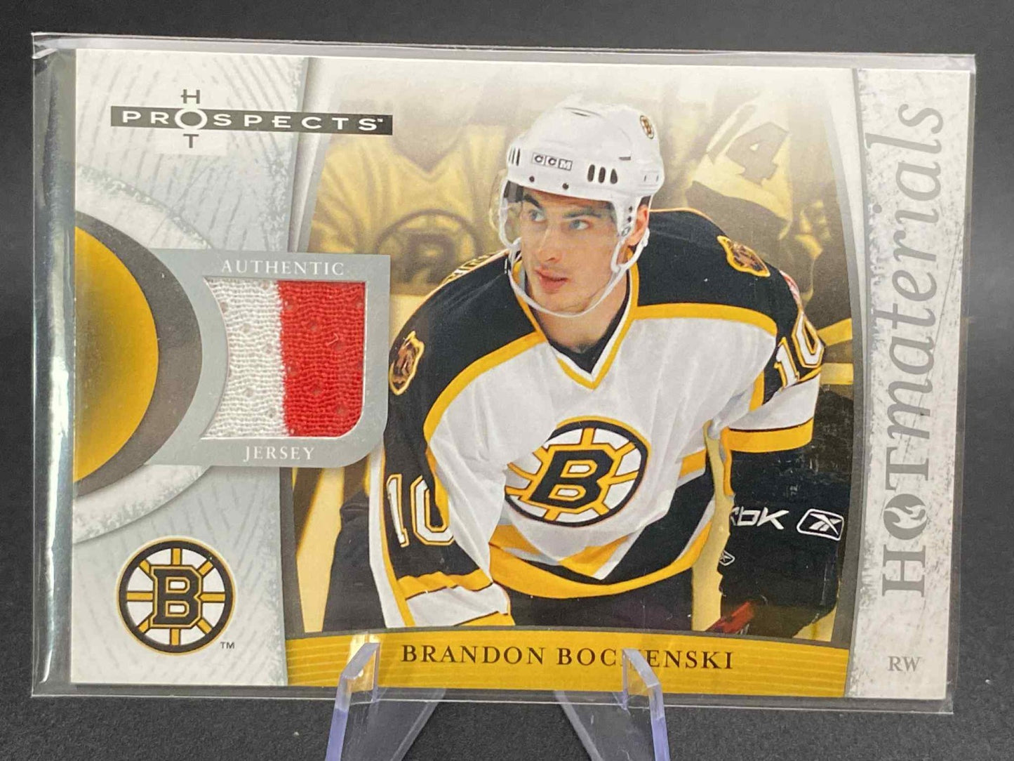 2007-08 Hot Prospects Hot Materials #HMBO Brandon Bochenski 2 Colors