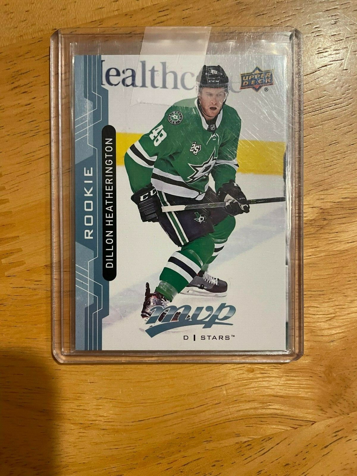2018-19 Upper Deck MVP ROOKIE Dillon Heatherington no 222 Dallas Stars