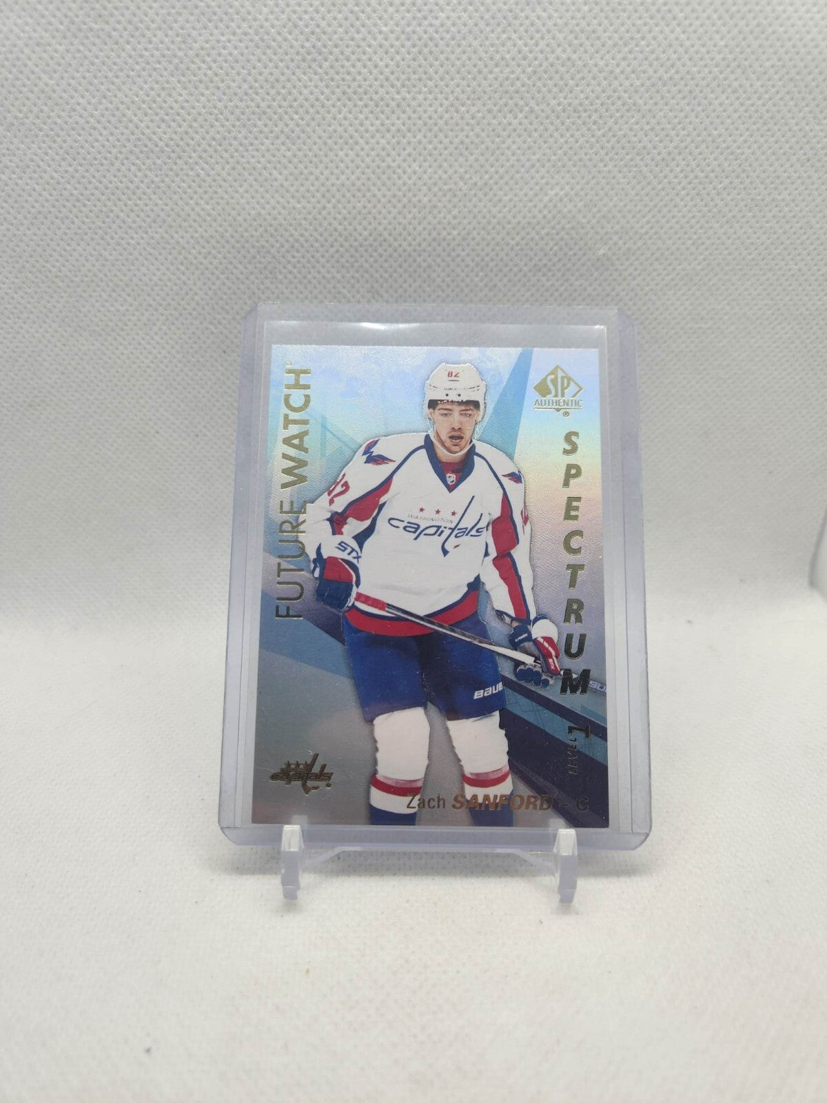 2016-17 SP Authentic Future Watch Spectrum Zach Sanford #S54
