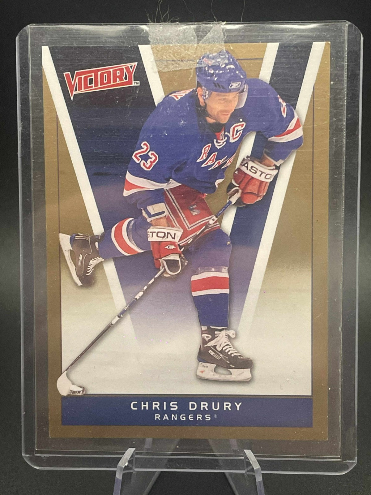 CHRIS DRURY 2010 Upper Deck Victory Gold #126. RANGERS REF I