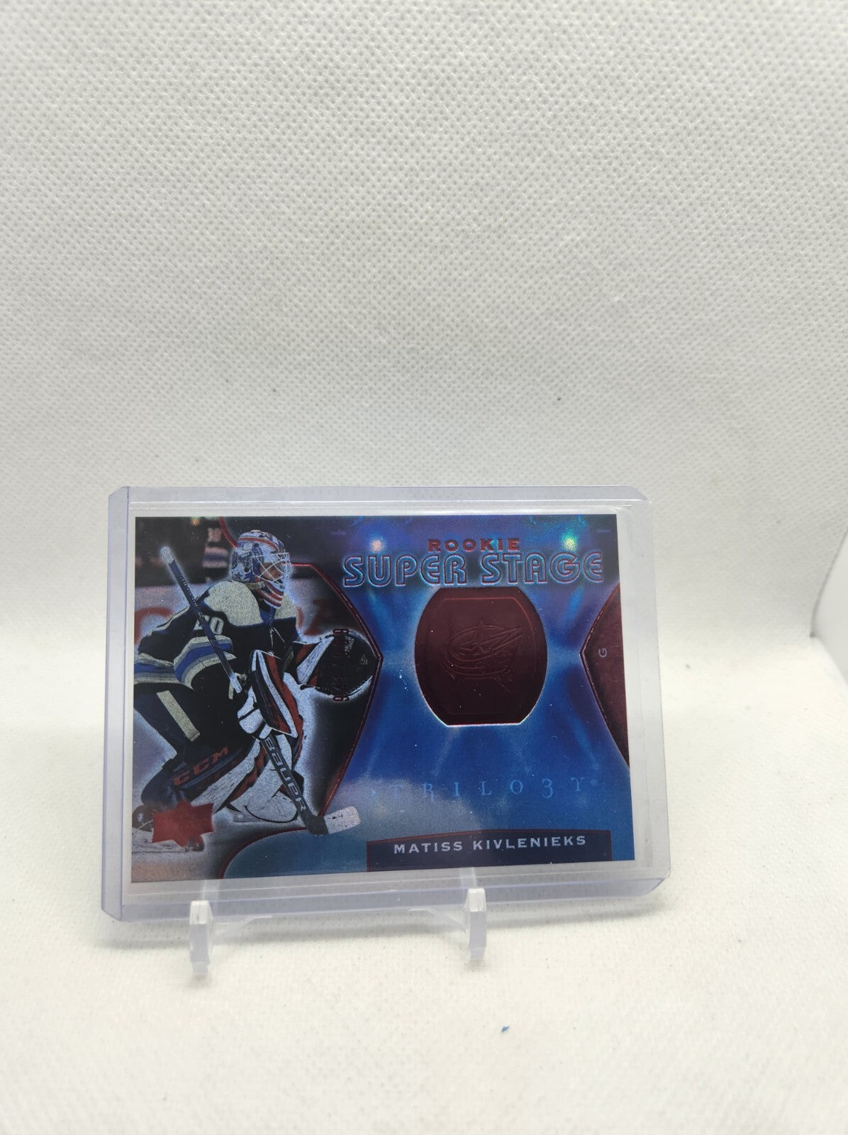 2020-21 Matiss Kivlenieks UD Trilogy Rookie Super Stage RSS8 /999 Jackets