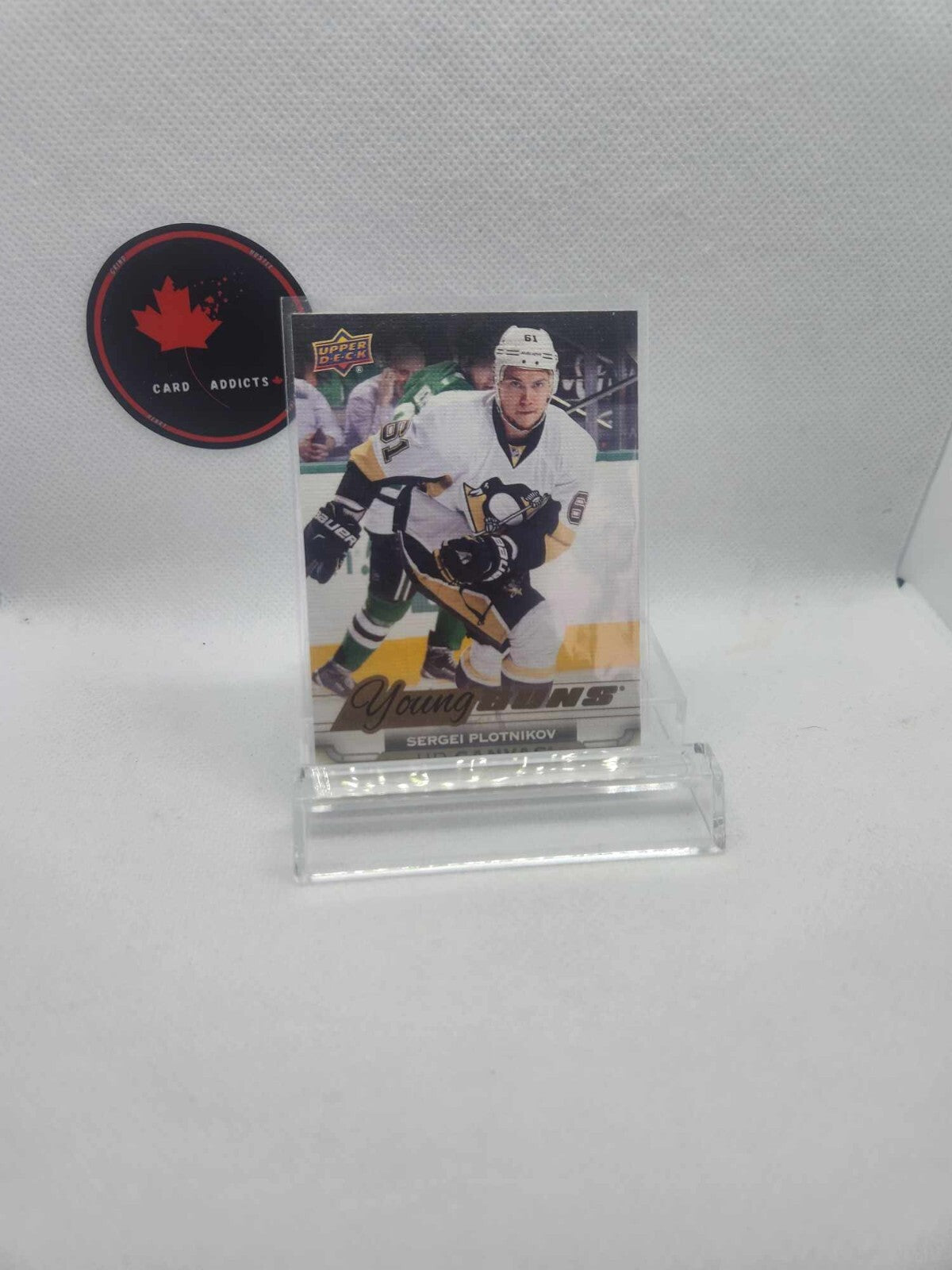 2015-16 Upper Deck Young Guns Canvas Sergei Plotnikov RC #C117