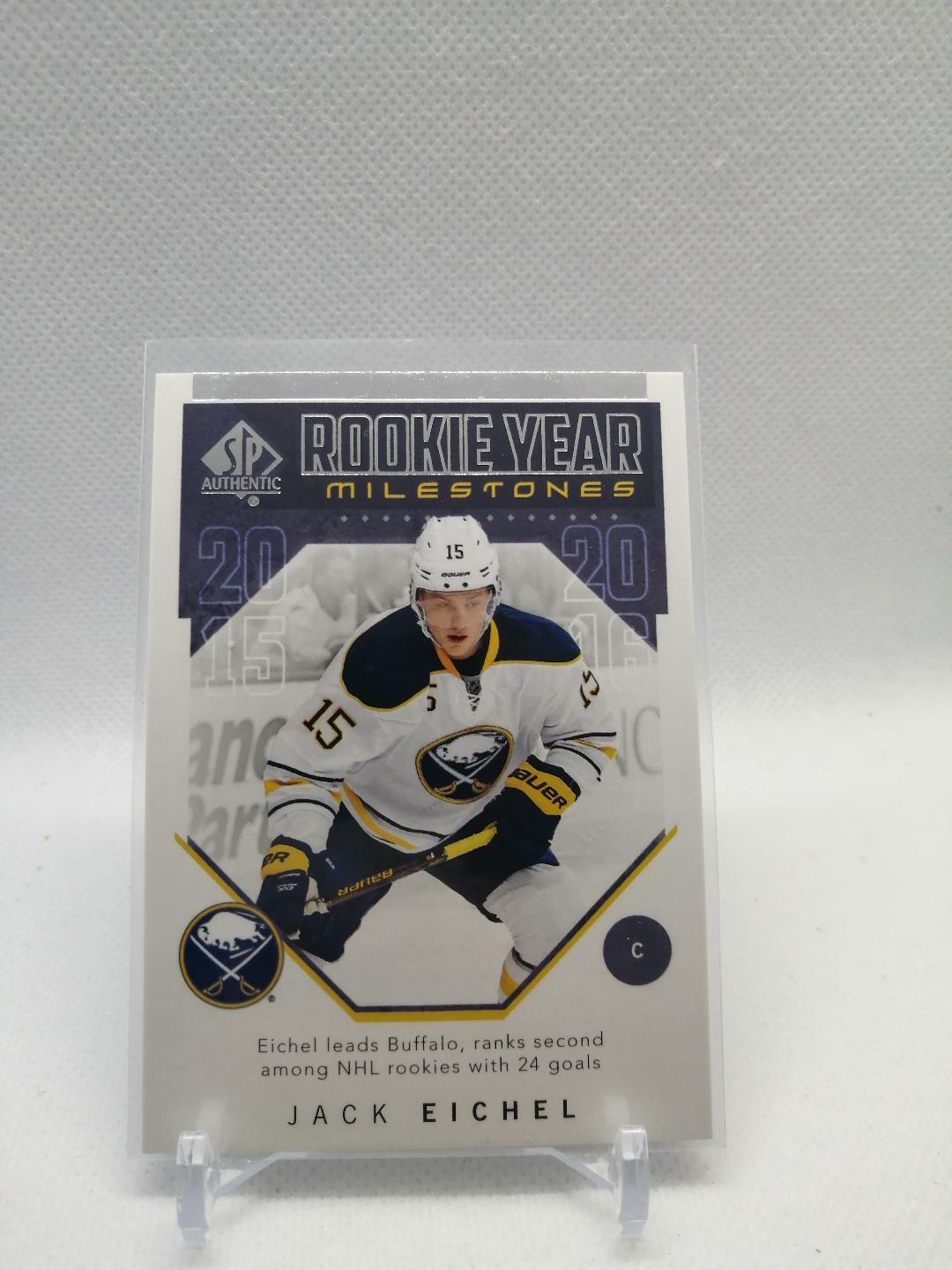 2018-19 SP Authentic Rookie Year Milestones #RYMJE Jack Eichel