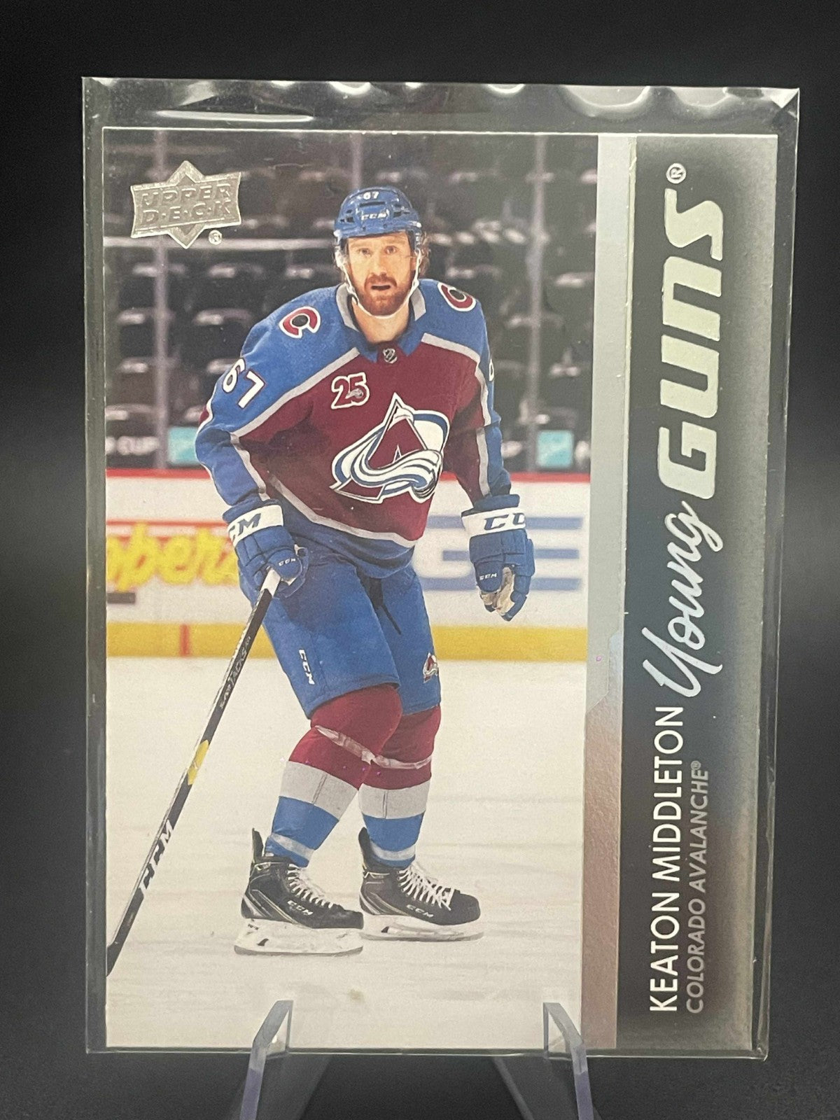 21/22 UD SERIES 1 KEATON MIDDLETON YOUNG GUNS RC SP ROOKIE #211