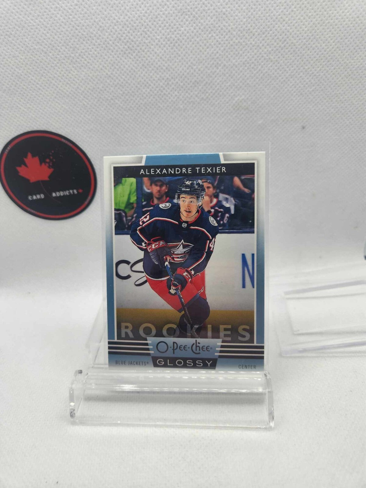 2019-2020 ALEXANDRE TEXIER GLOSSY ROOKIES R-7!! Columbus Blue Jackets