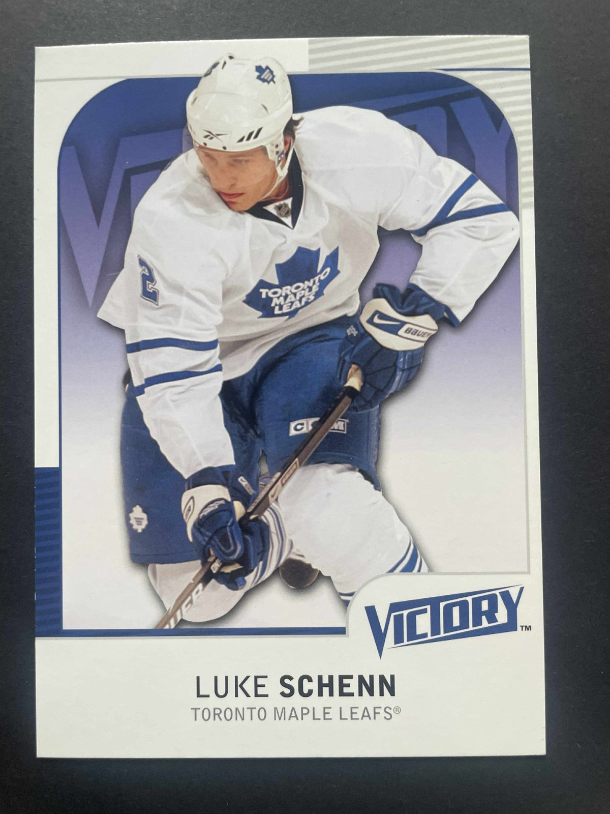 2009-2010 Upper Deck Victory Hockey Oversized Jumbo Luke Schenn #OS40 REF I