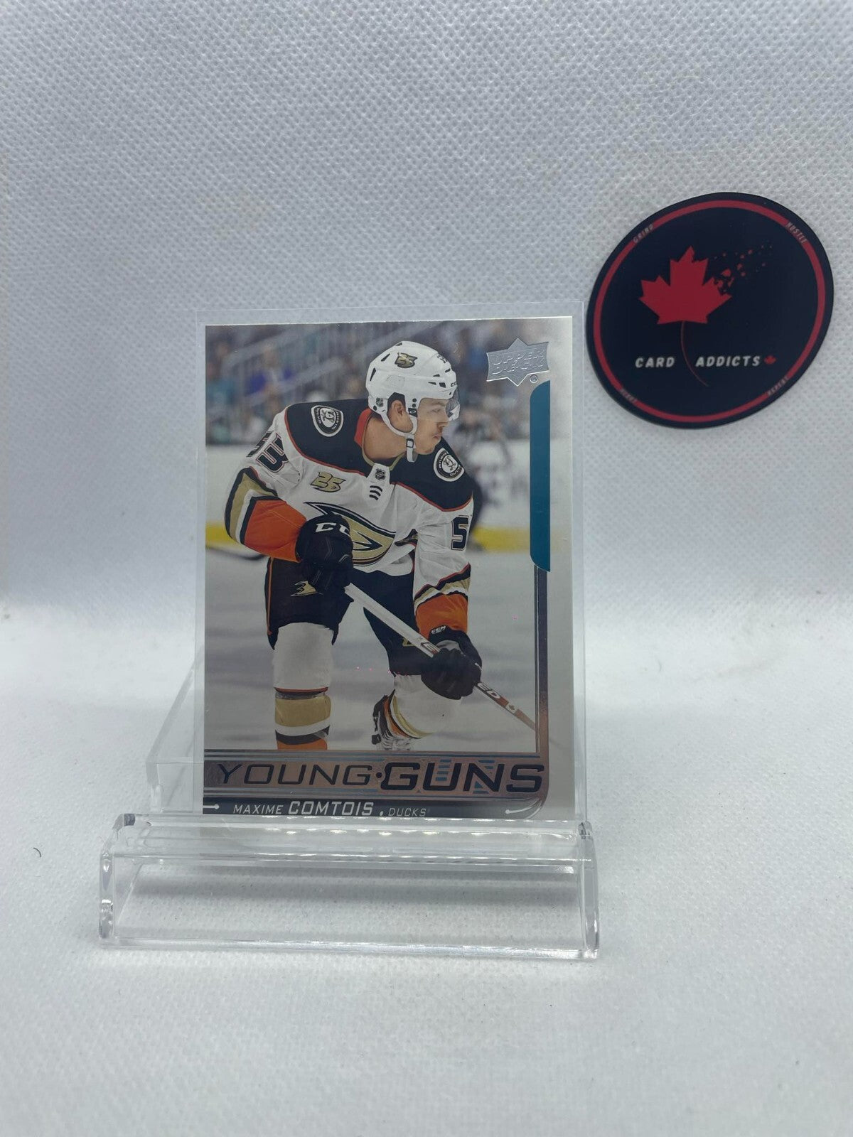 2018-19 Upper Deck #216 Max Comtois Young Guns RC