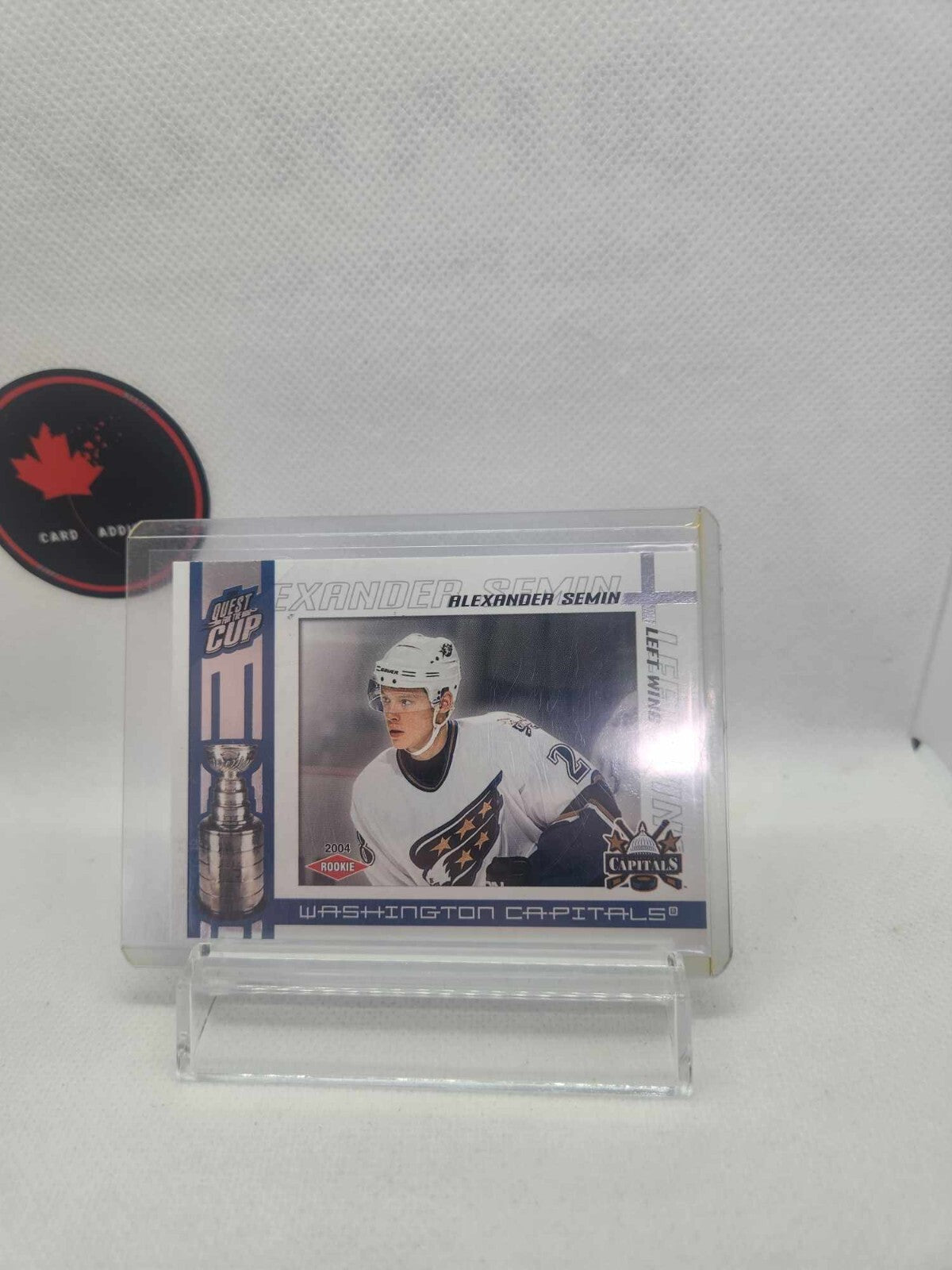 2003-04 Pacific Quest for the Cup #139 Alexander Semin RC/950 - Washington Caps