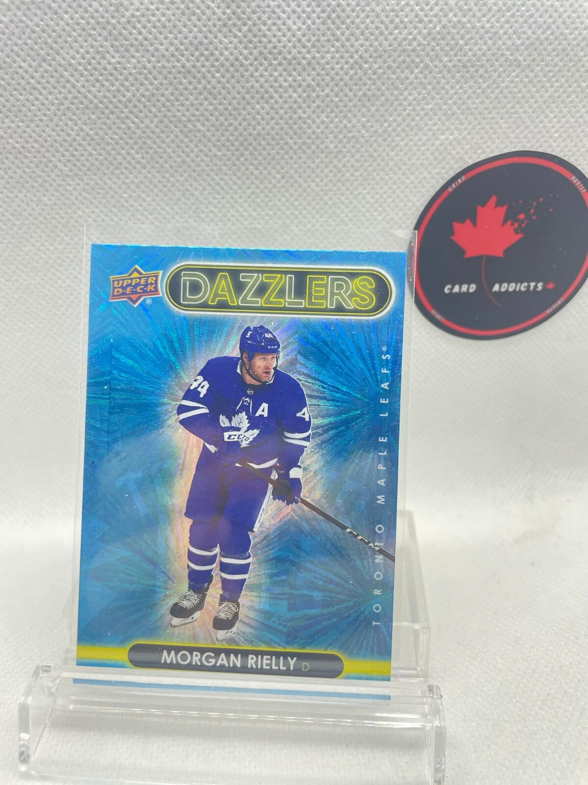 Morgan Rielly 2021-22 Upper Deck Dazzlers Blue